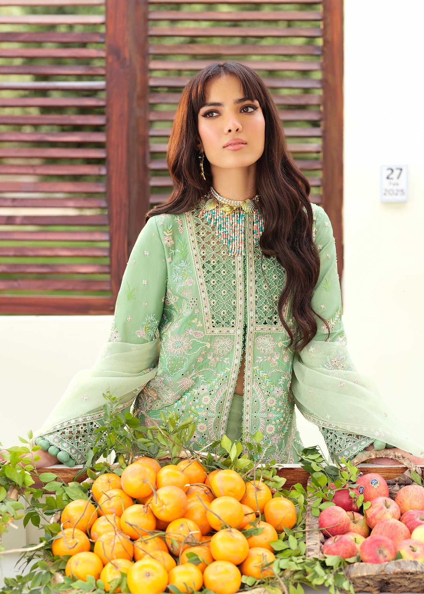Zarizaa | Echelon Lawn | PATINA - Pakistani Designer Dress - by Zarizaa - Type : Ladies Clothes - 100% Original at Saira Sultan