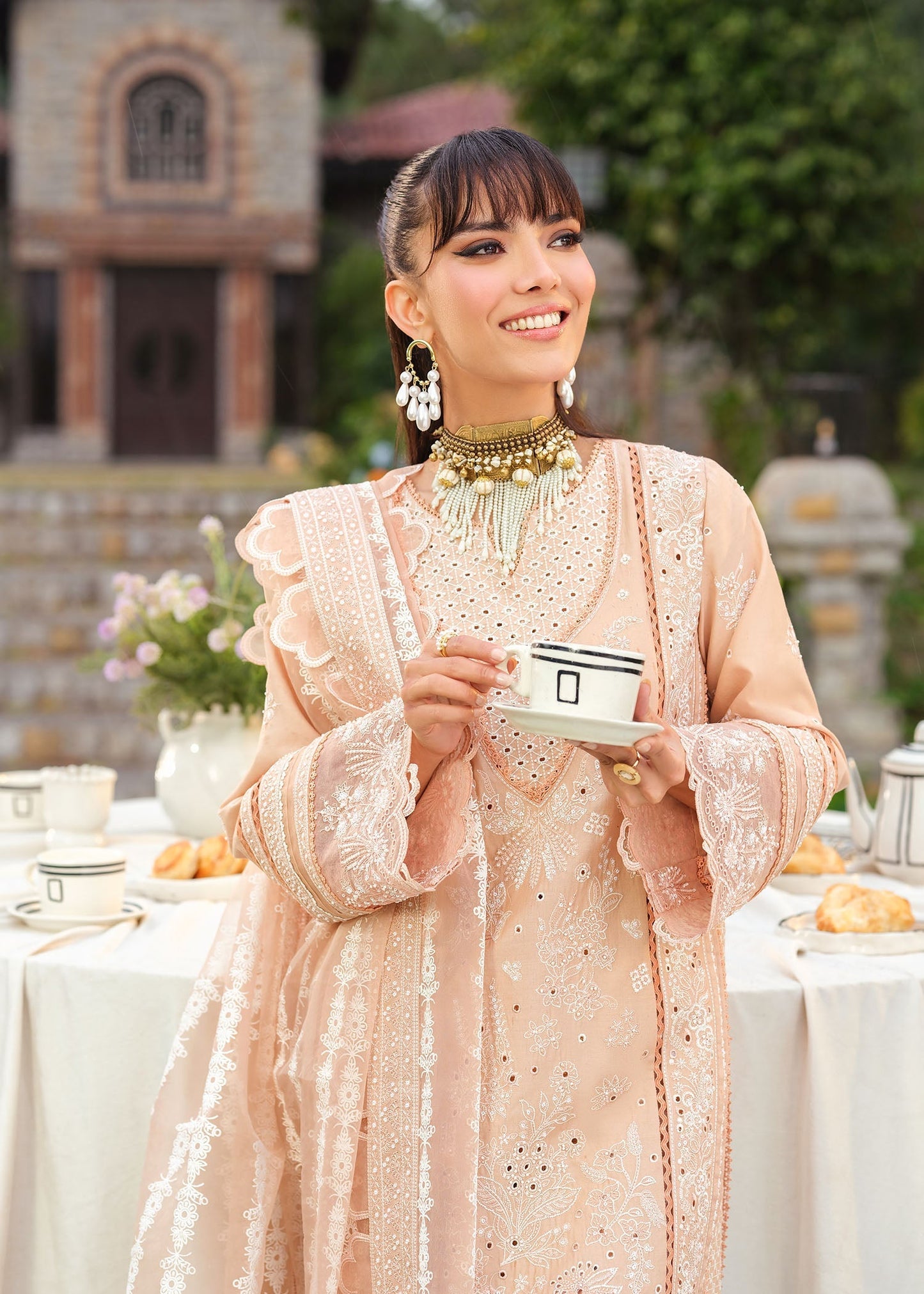 Zarizaa | Echelon Lawn | LUMITON - Pakistani Designer Dress - by Zarizaa - Type : Ladies Clothes - 100% Original at Saira Sultan
