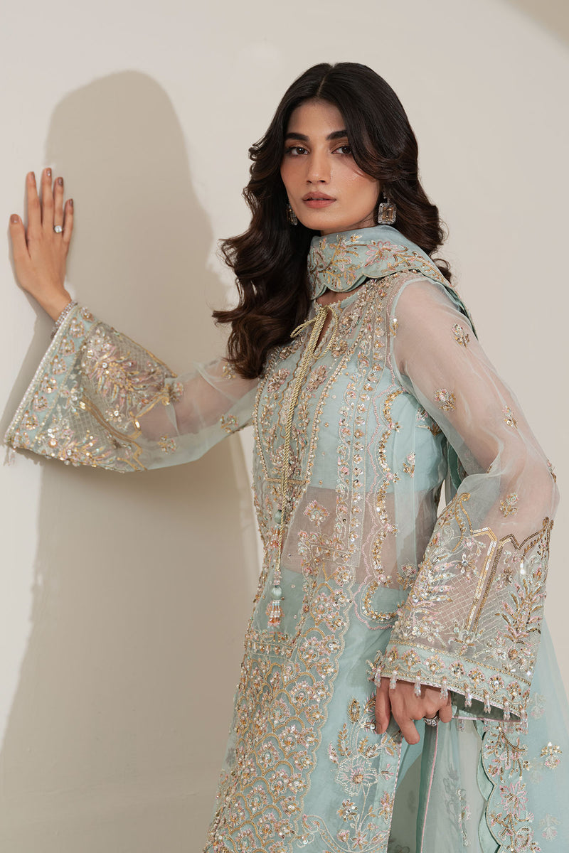Enzo | Etoile Filante Luxury Collection | LUBOV XL Ice Blue Organza
