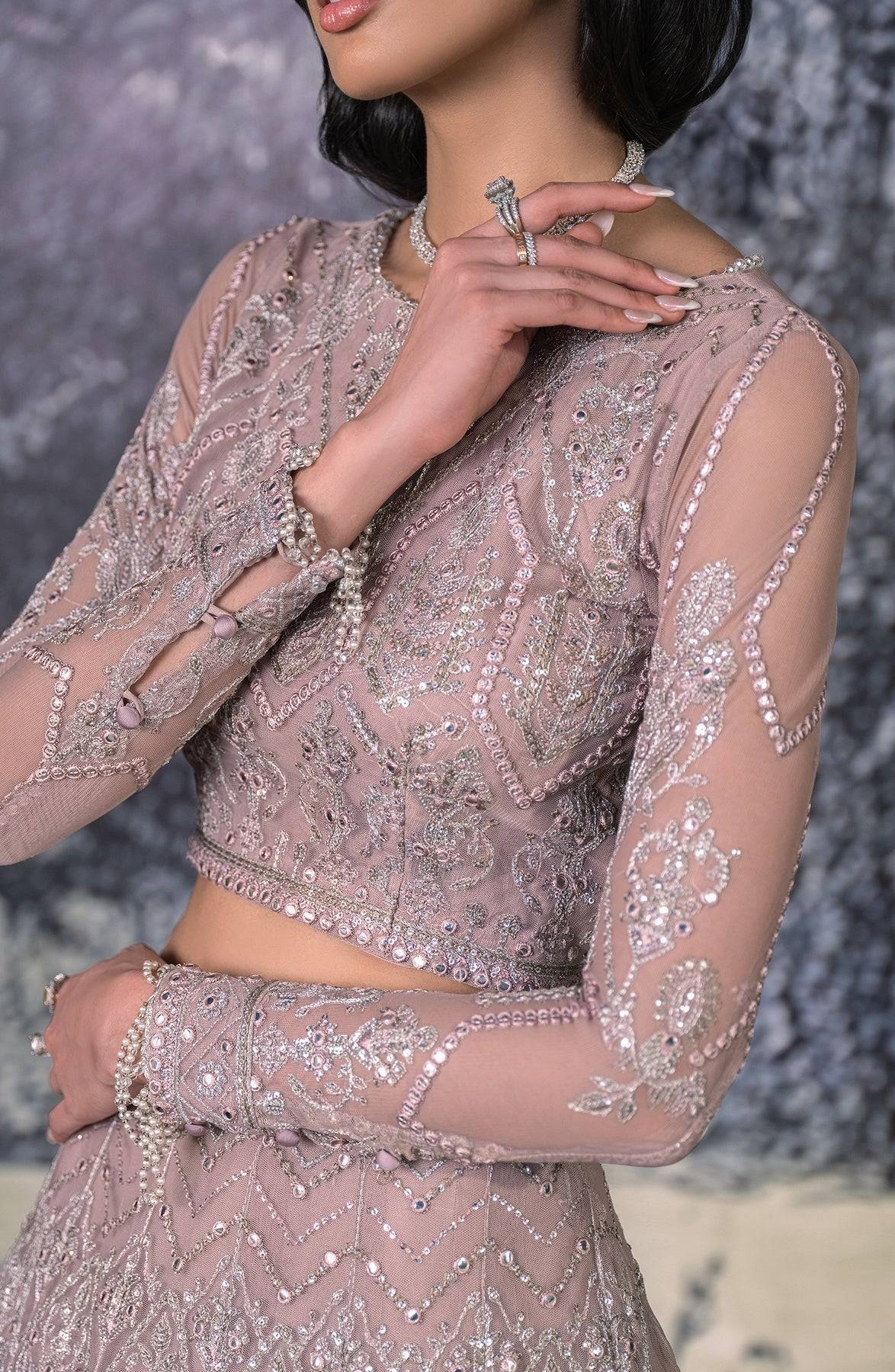 Zarif | Heritage Formals | ZHF 03 MERAKI - Pakistani Designer Dress - by Zarif | Type: Formal - 100% Original at Saira Sultan
