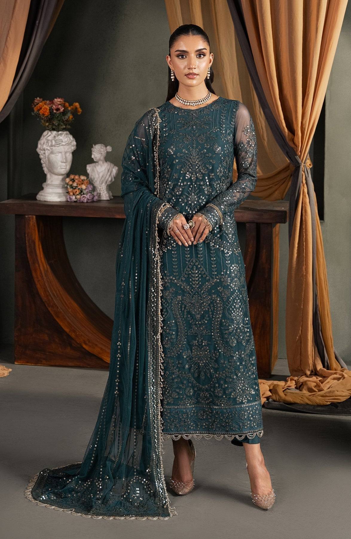 Zarif | Heritage Formals | ZHF 04 ARHA - Pakistani Designer Dress - by Zarif | Type: Formal - 100% Original at Saira Sultan