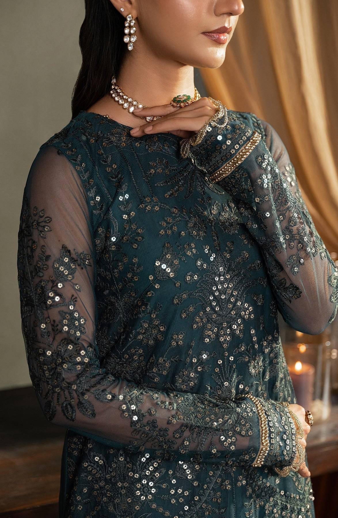 Zarif | Heritage Formals | ZHF 04 ARHA - Pakistani Designer Dress - by Zarif | Type: Formal - 100% Original at Saira Sultan
