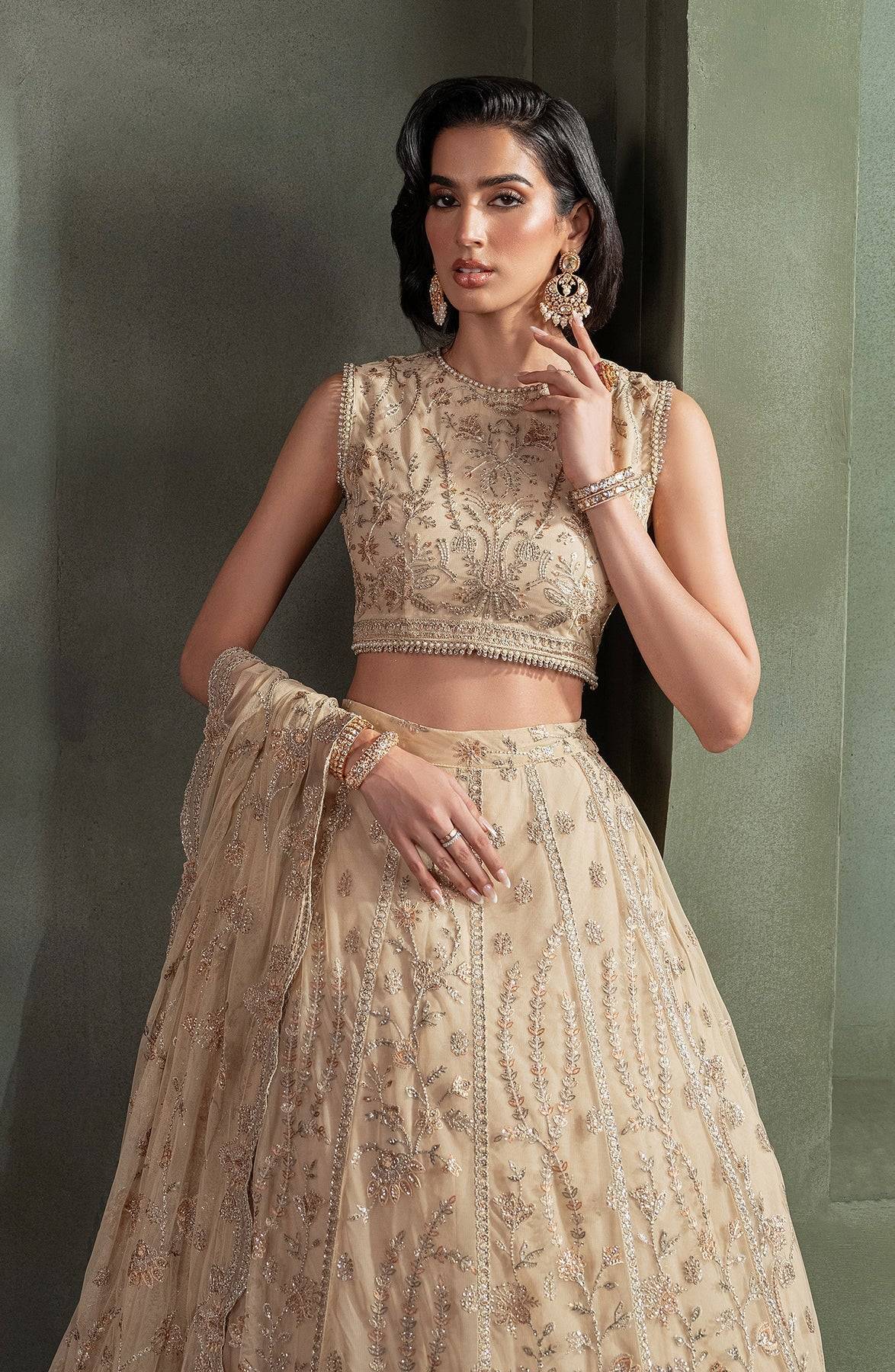 Zarif | Heritage Formals | ZHF 01 AVELINA - Pakistani Designer Dress - by Zarif | Type: Formal - 100% Original at Saira Sultan