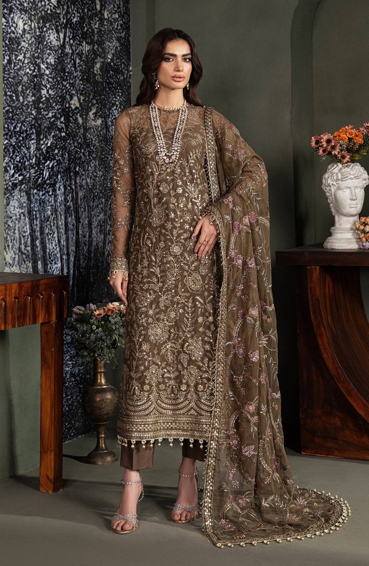 Zarif | Heritage Formals | ZHF 06 ZHALAY - Pakistani Designer Dress - by Zarif | Type: Formal - 100% Original at Saira Sultan