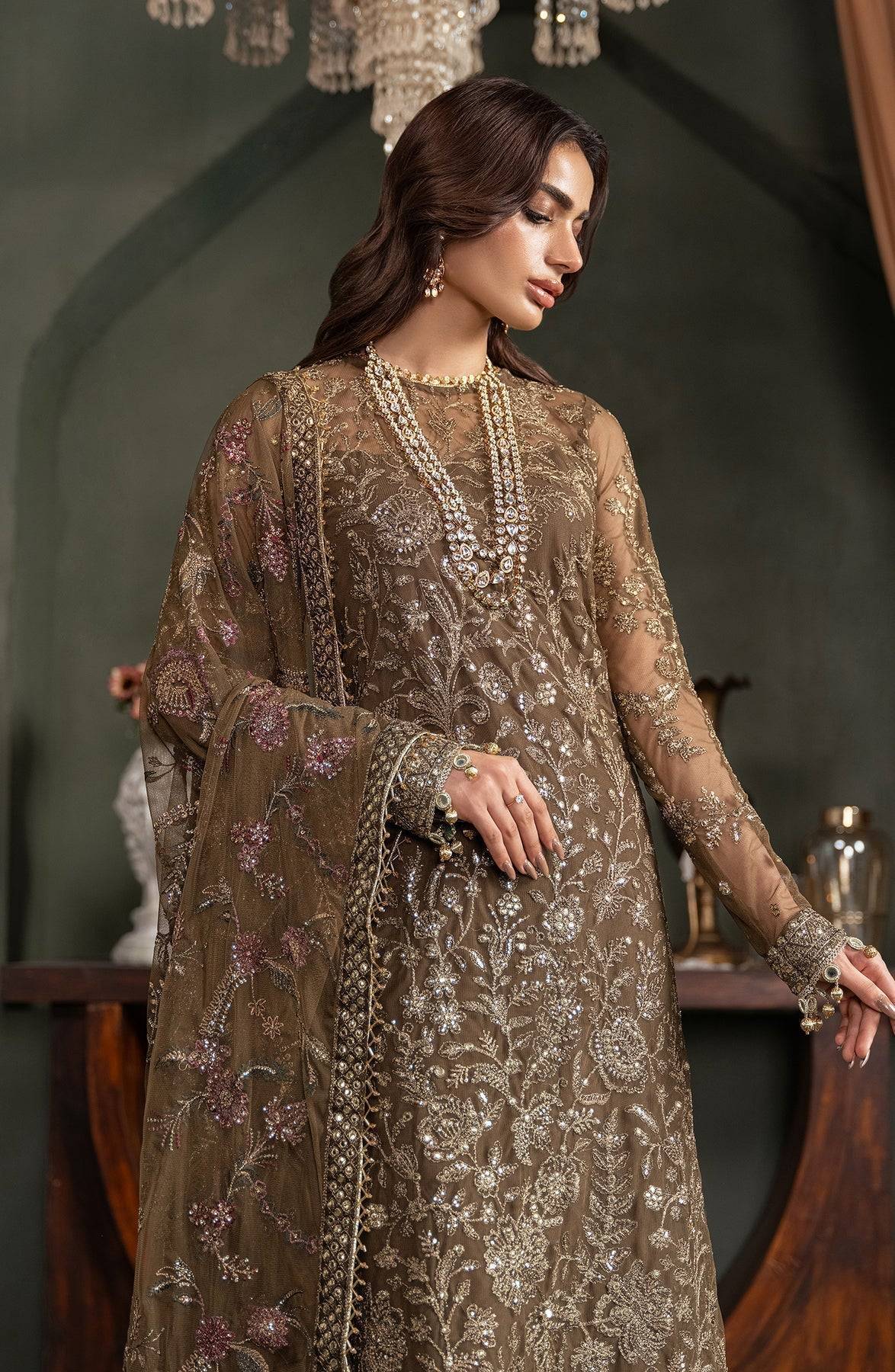 Zarif | Heritage Formals | ZHF 06 ZHALAY - Pakistani Designer Dress - by Zarif | Type: Formal - 100% Original at Saira Sultan