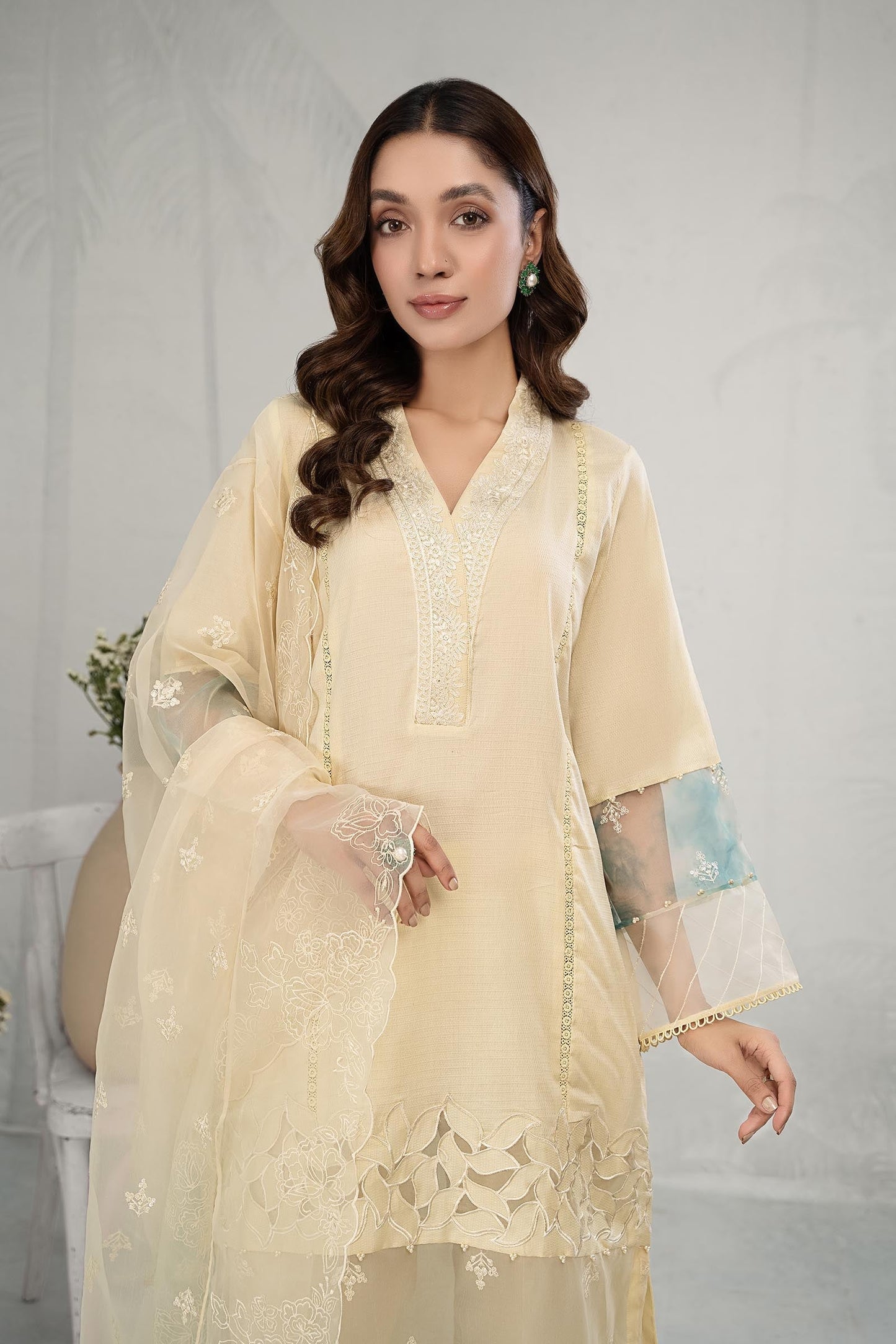 Maira B | Ready to Wear | DW-EF23-78 S Yellow