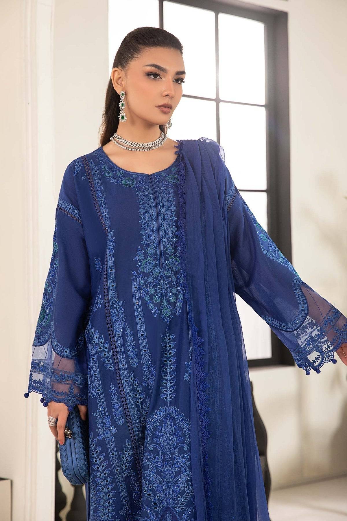 Maria B | Casual Pret 2024 | DW-EF24-02 - Pakistani Designer Dress - by Maria B | Type: Casuals - 100% Original at Saira Sultan