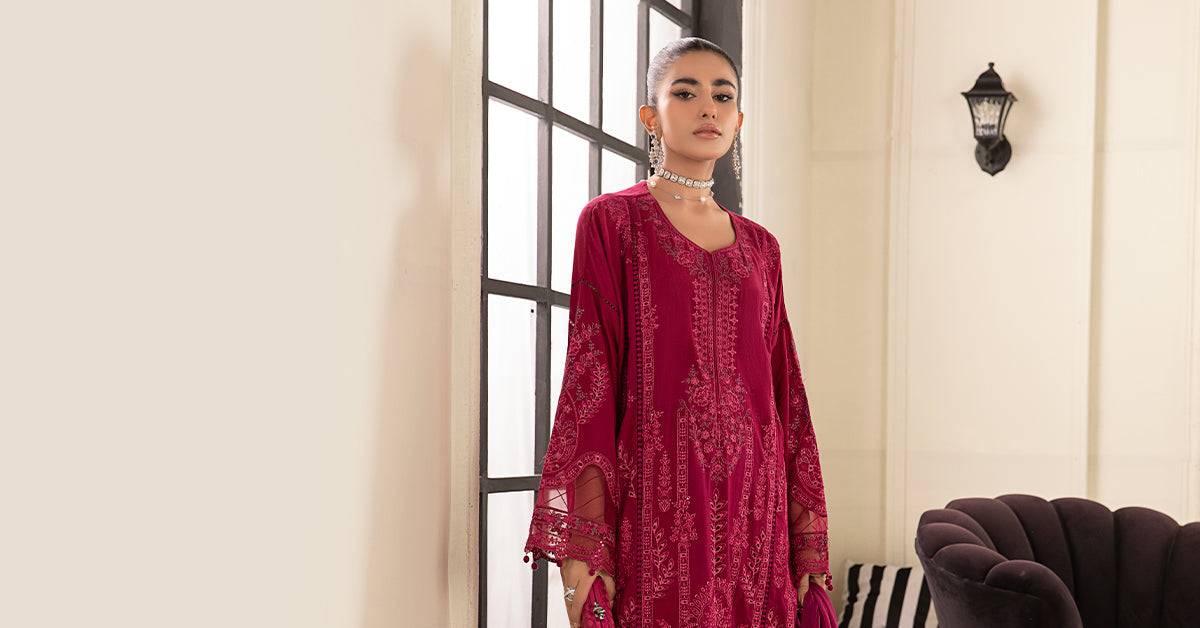 Maria B | Casual Pret 2024 |DW-EF24-02 - Pakistani Designer Dress - by Maria B | Type: Casuals - 100% Original at Saira Sultan