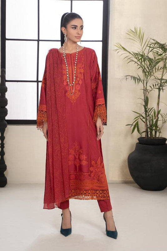 Maria B | Casual Pret 2024 | DW-EF24-103A - Pakistani Designer Dress - by Maria B | Type: Casuals - 100% Original at Saira Sultan
