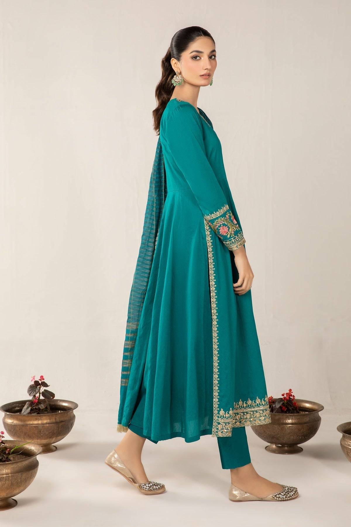 Maria B | Casual Pret 2024 | DW-EF24-115 - Pakistani Designer Dress - by Maria B | Type: Casuals - 100% Original at Saira Sultan