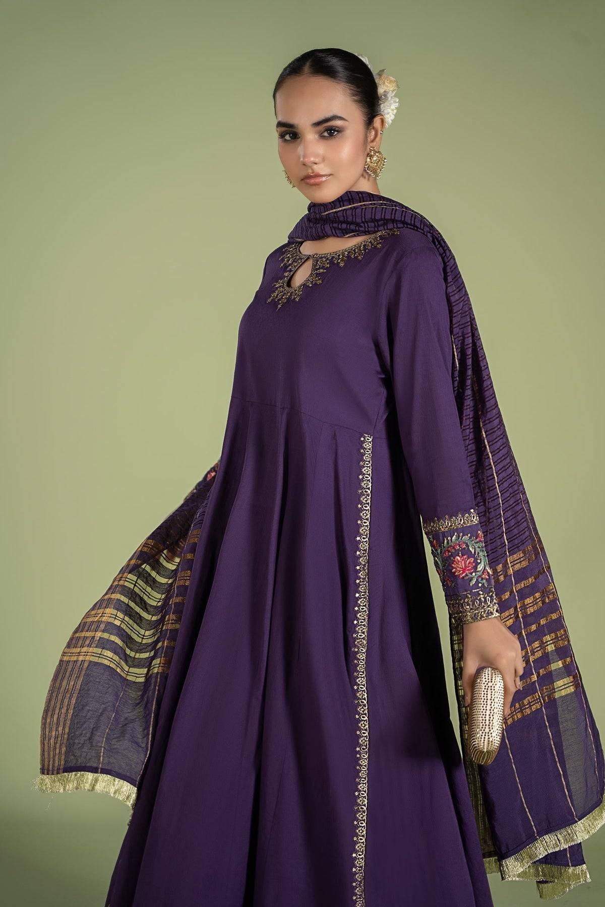 Maria B | Casual Pret 2024 | DW-EF24-115 - Pakistani Designer Dress - by Maria B | Type: Casuals - 100% Original at Saira Sultan