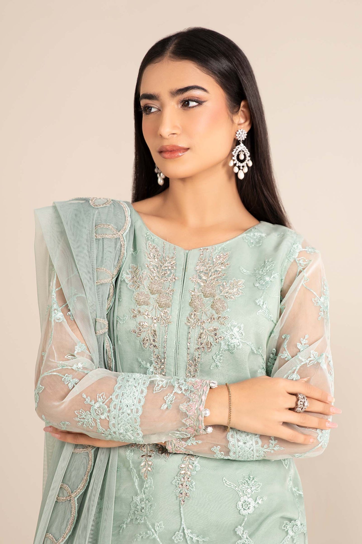 Maira B | Ready to Wear | DW-EF25-17 S Green