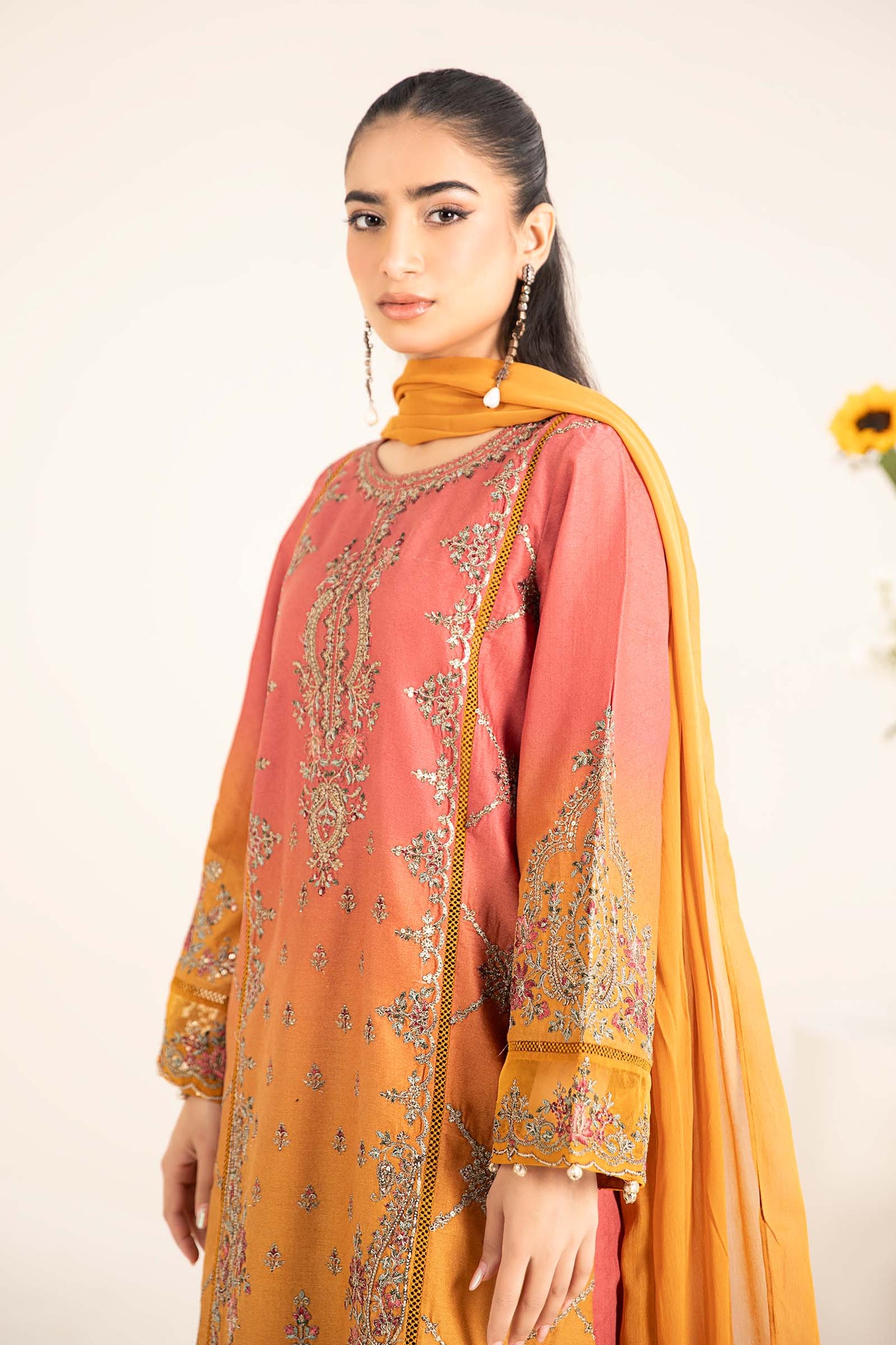 Maira B | Ready to Wear | DW-EF25-71 S Yellow
