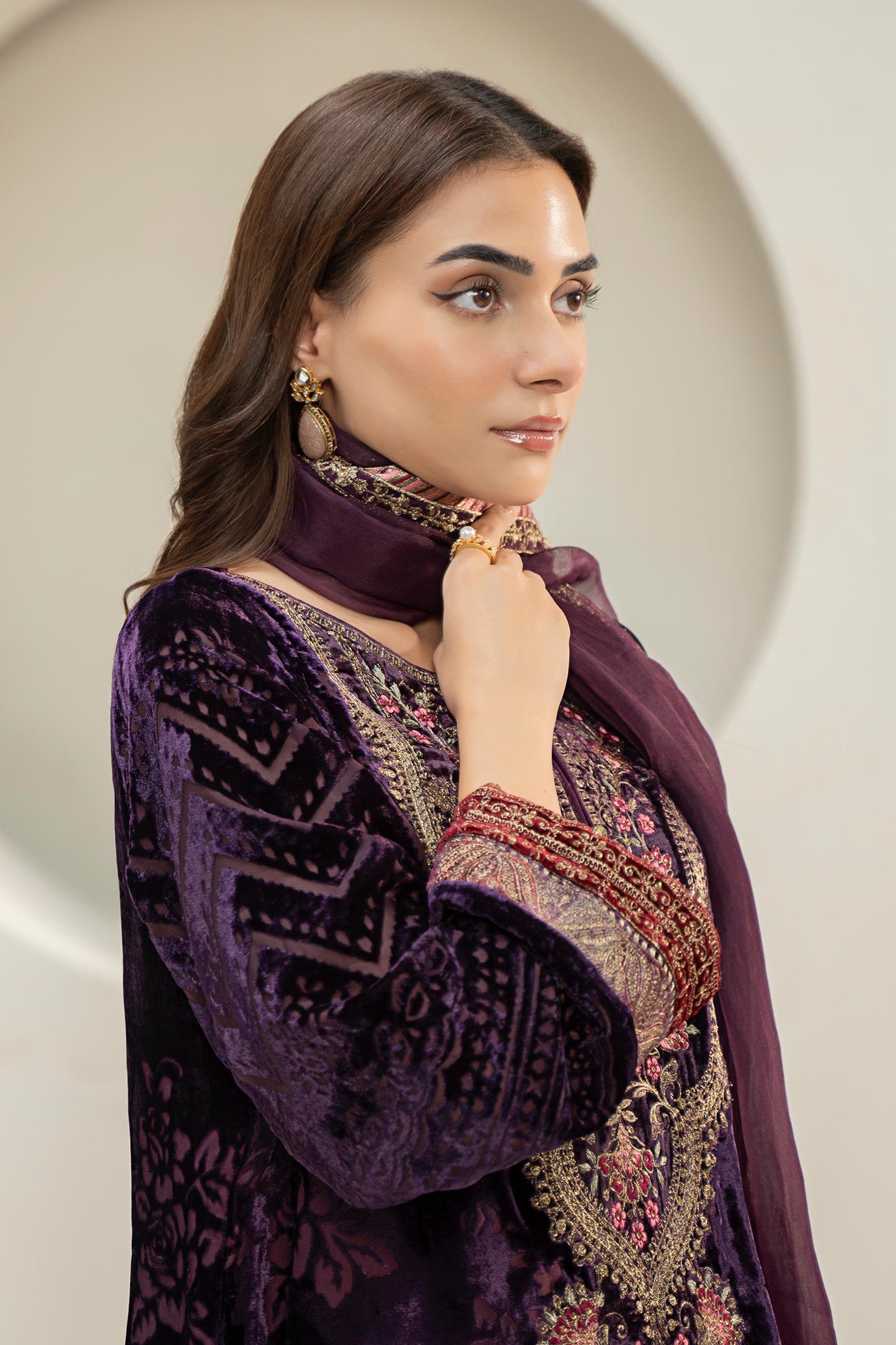 Maira B | Ready to Wear | DW-W24-174 M Purple