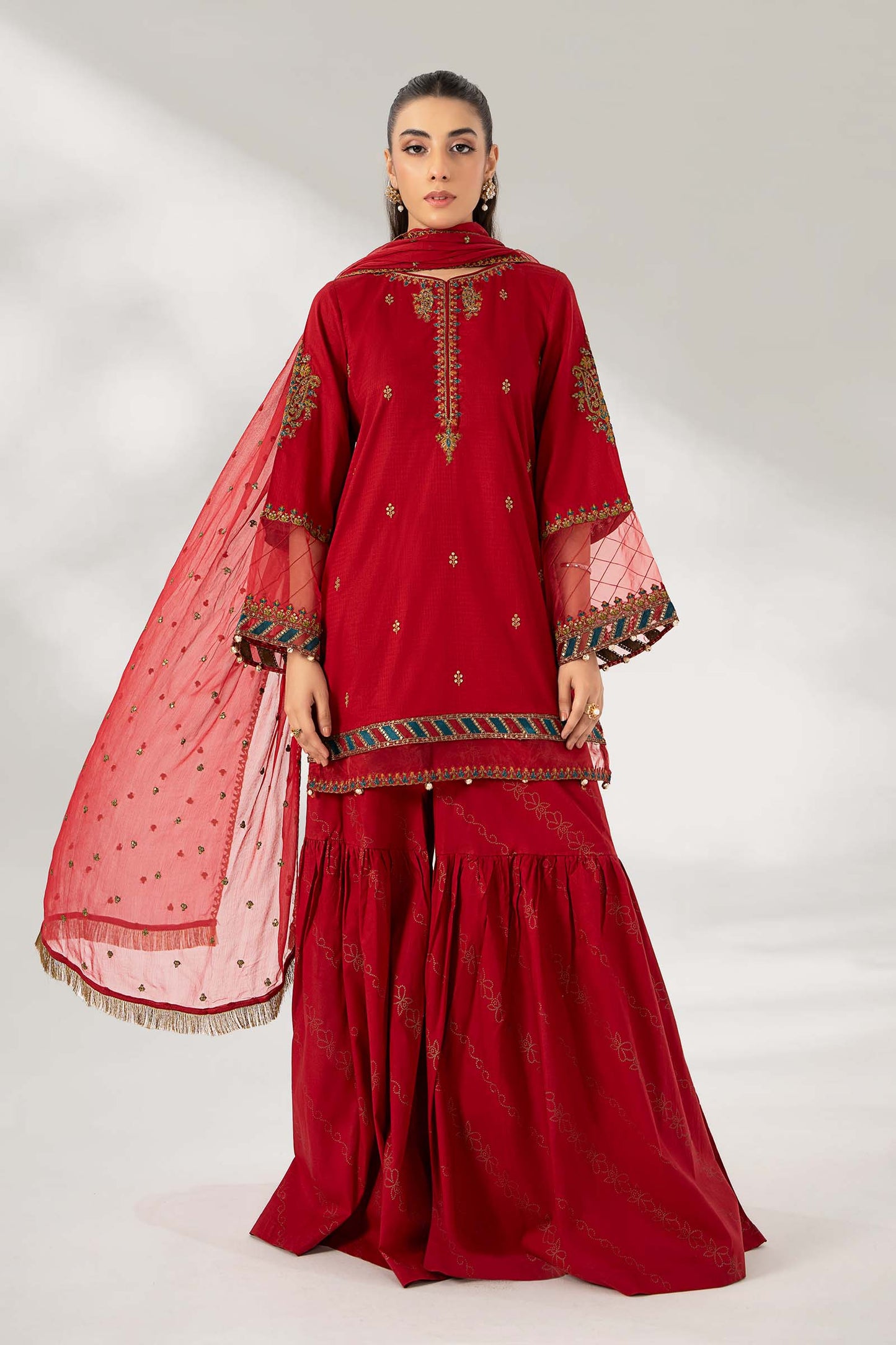 Maira B | Ready to Wear | DW-EF22-01R1 XS Red
