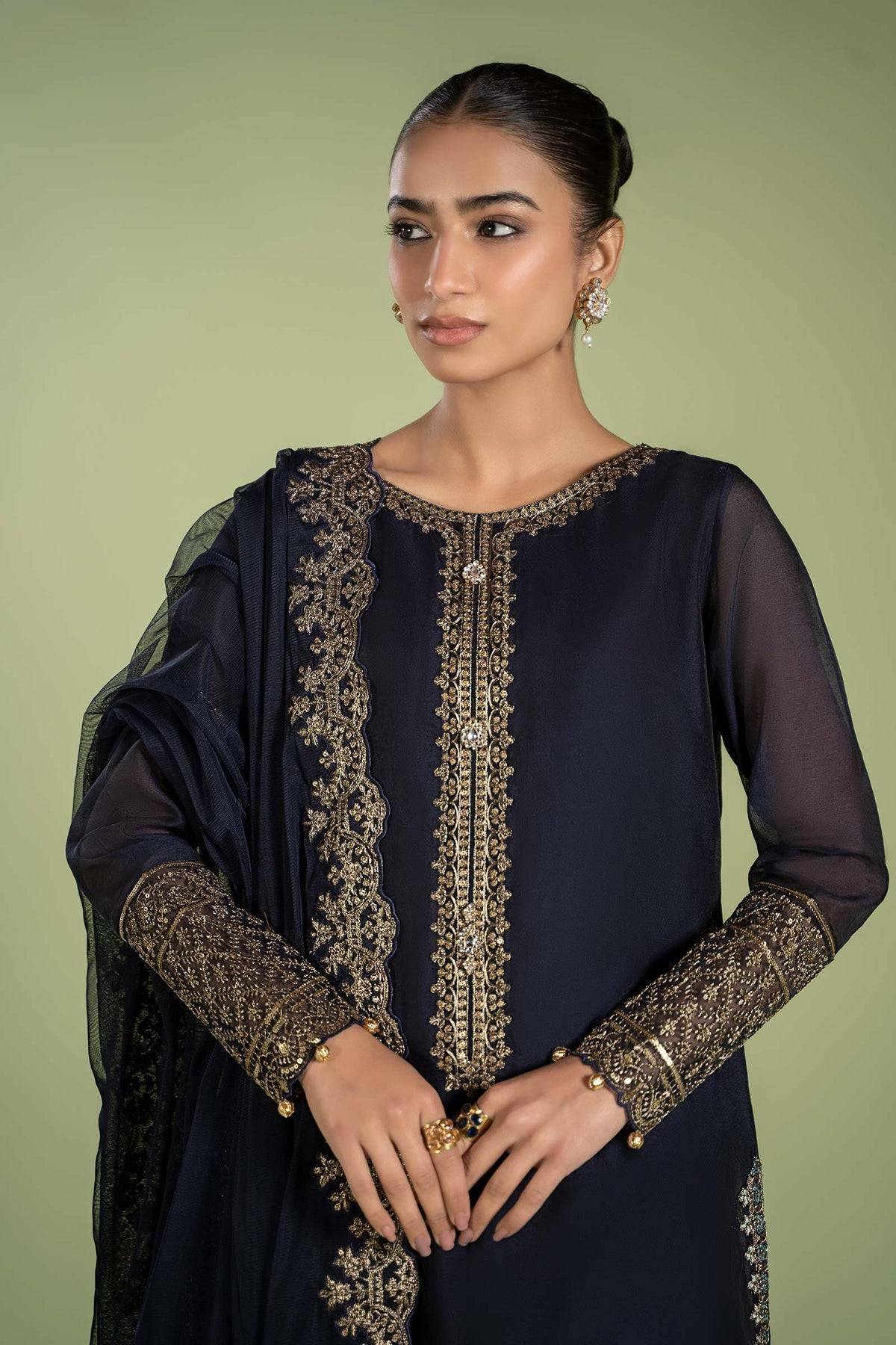 Maria B | Casual Pret 2024 | DW-EF24-104 - Pakistani Designer Dress - by Maria B | Type: Casuals - 100% Original at Saira Sultan