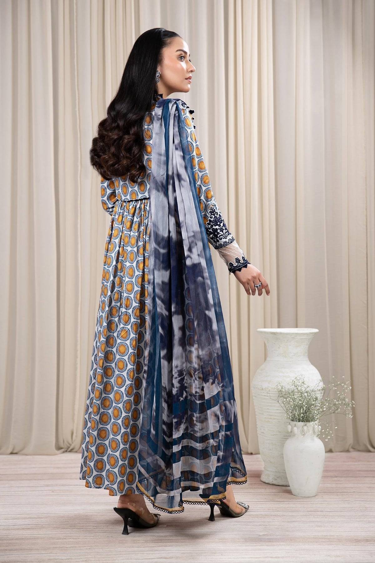 Maria B | Casual Pret 2024 | DW-EF24-51 - Pakistani Designer Dress - by Maria B | Type: Casuals - 100% Original at Saira Sultan