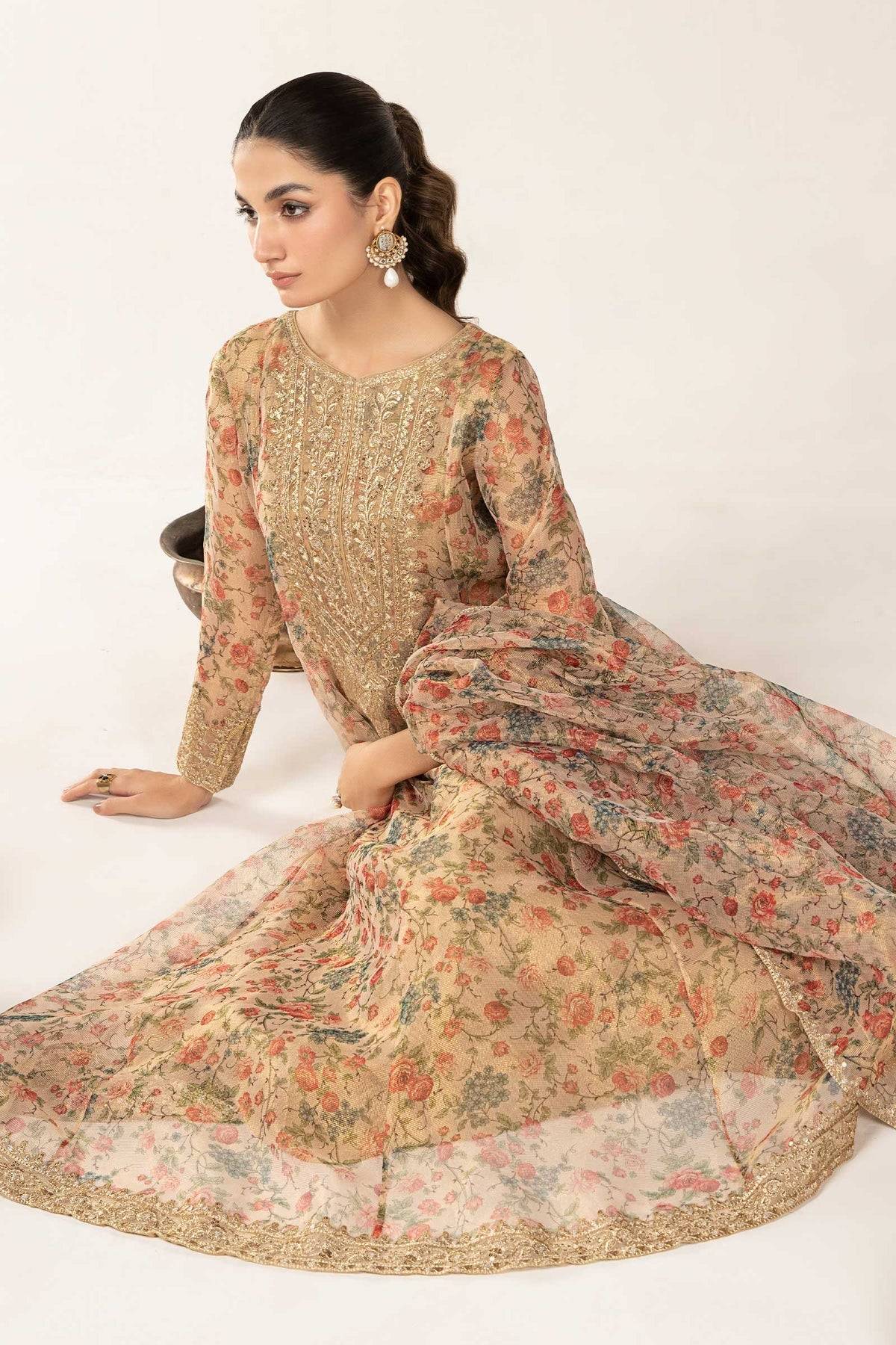 Maria B | Casual Pret 2024 | DW-EF24-65 - Pakistani Designer Dress - by Maria B | Type: Casuals - 100% Original at Saira Sultan
