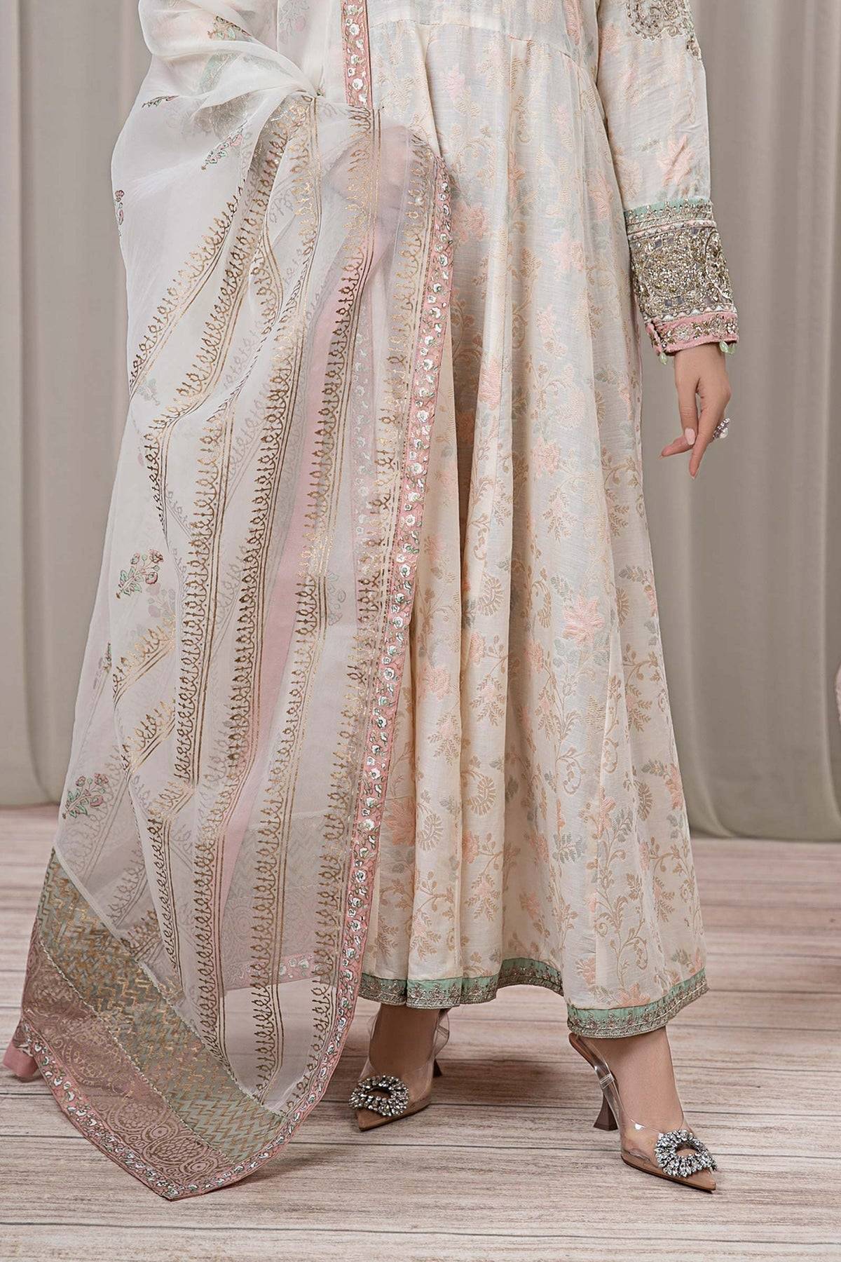 Maria B | Casual Pret 2024 | DW-EF24-56A - Pakistani Designer Dress - by Maria B | Type: Casuals - 100% Original at Saira Sultan