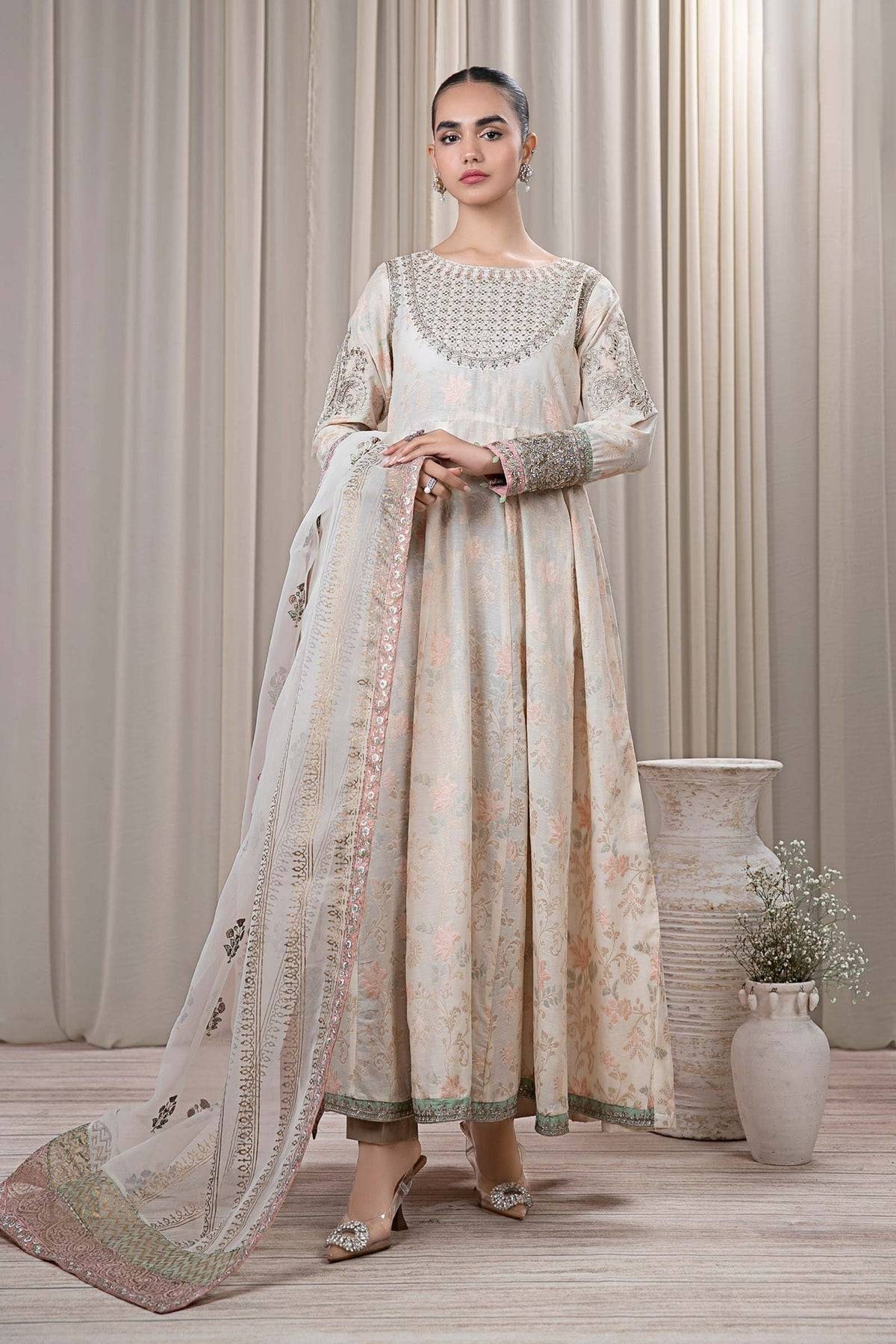Maria B | Casual Pret 2024 | DW-EF24-56A - Pakistani Designer Dress - by Maria B | Type: Casuals - 100% Original at Saira Sultan