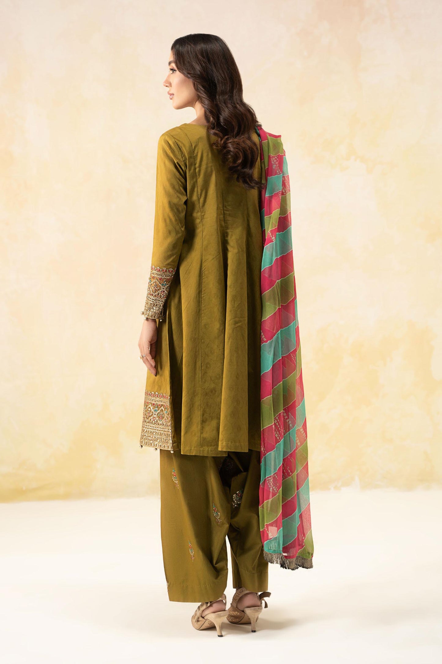 Maira B | Ready to Wear | DW-EF25-10 XL Green