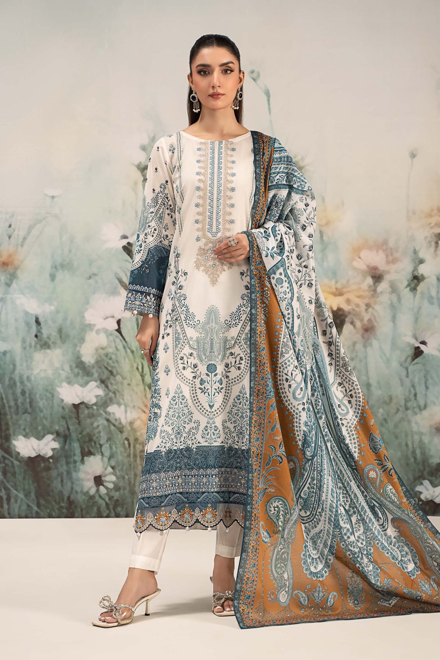 Maira B | Ready to Wear | DW-EF25-14 XS White