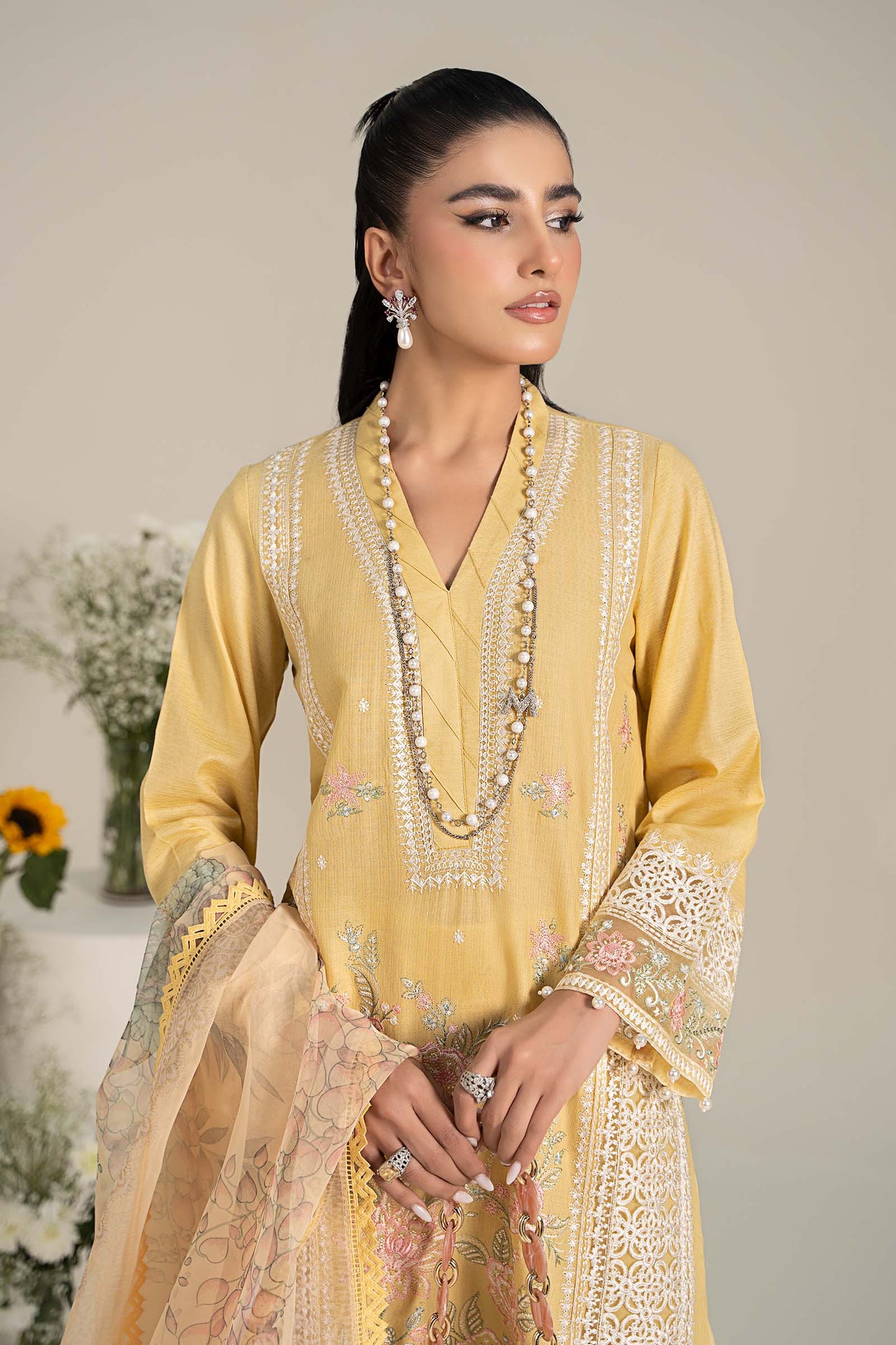 Maira B | Ready to Wear | DW-EF25-151 M Yellow