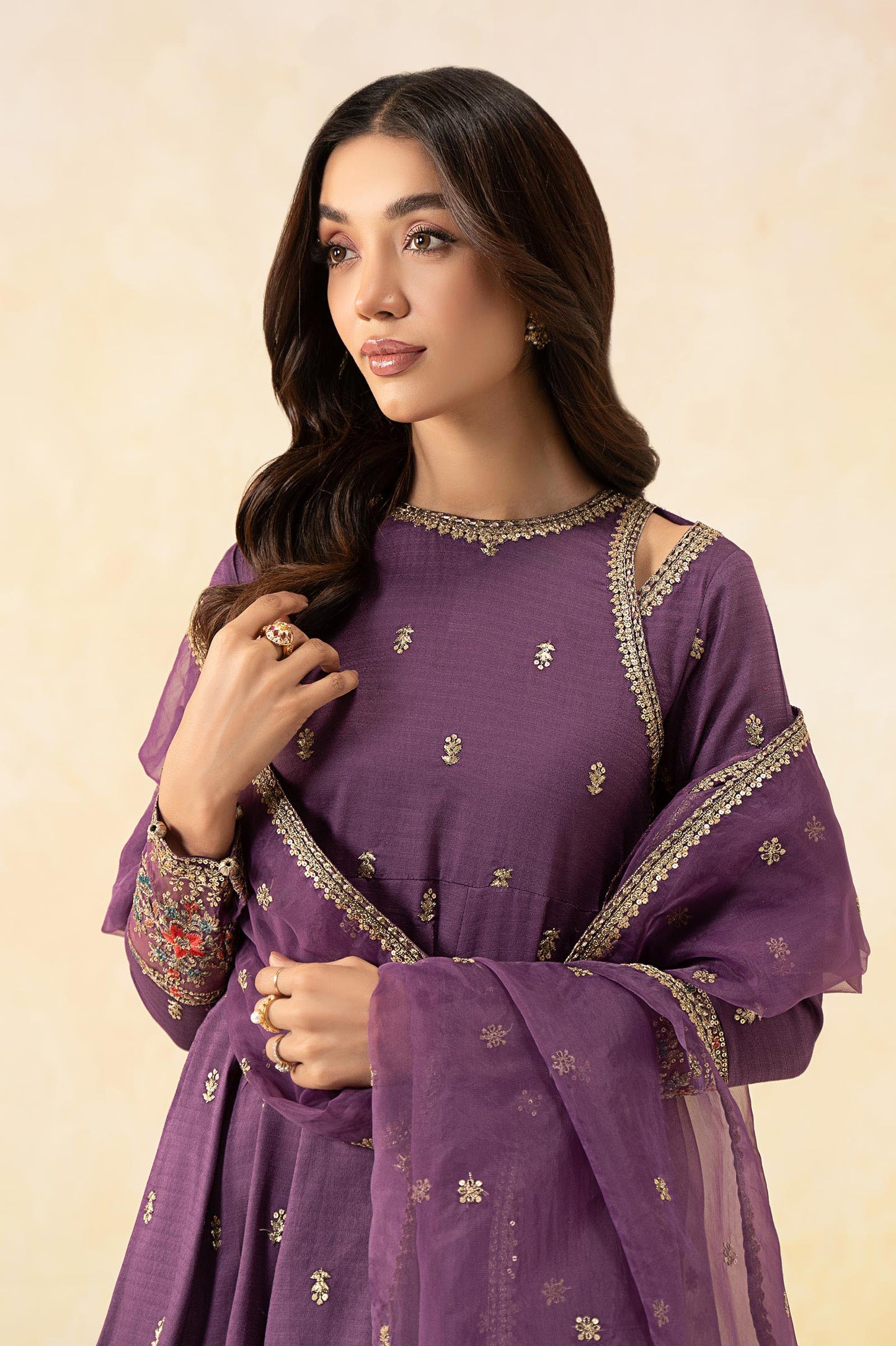 Maira B | Ready to Wear | DW-EF25-19 M Purple