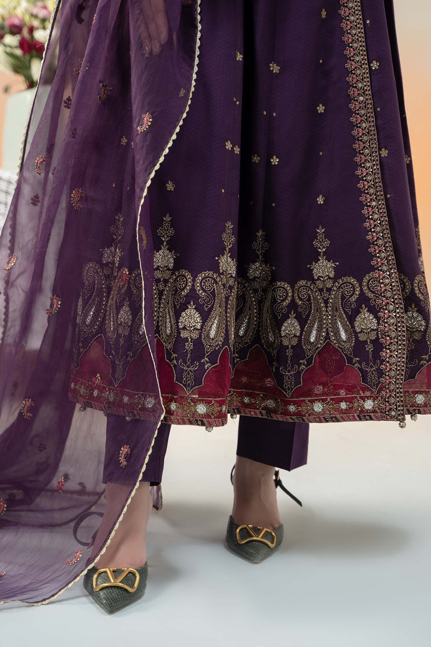 Maira B | Ready to Wear | DW-EF25-40 XL Purple