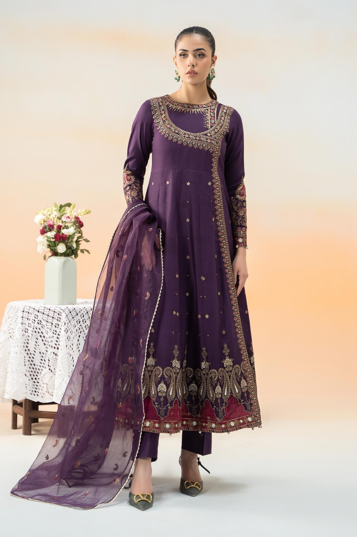 Maira B | Ready to Wear | DW-EF25-40 XS Purple