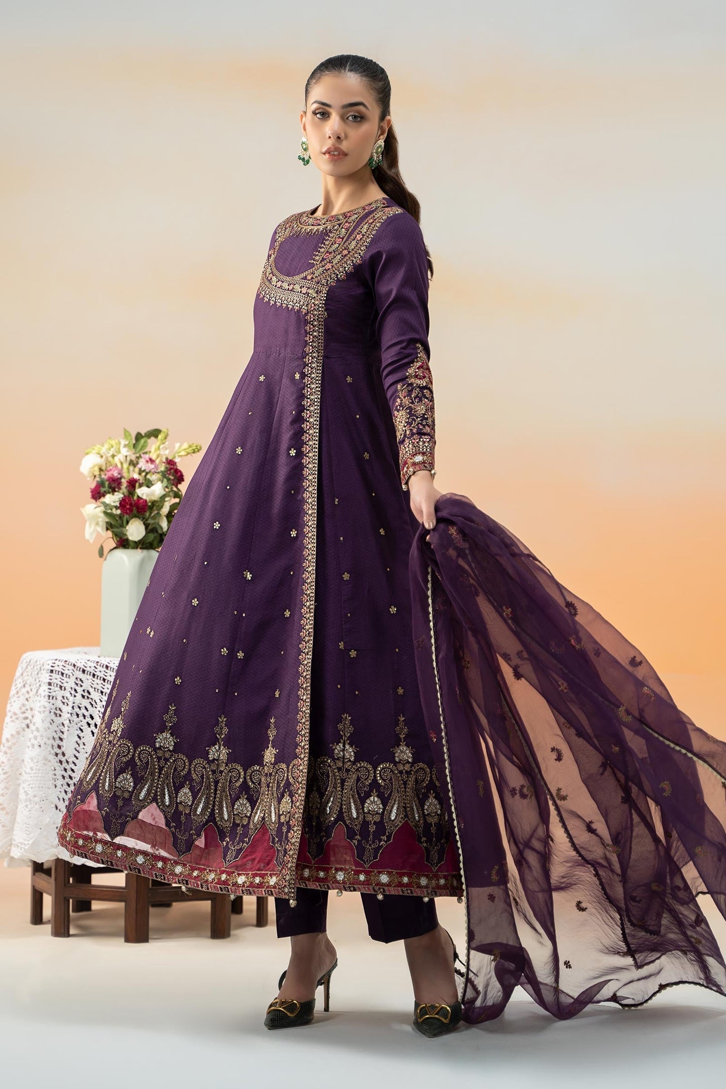 Maira B | Ready to Wear | DW-EF25-40 M Purple