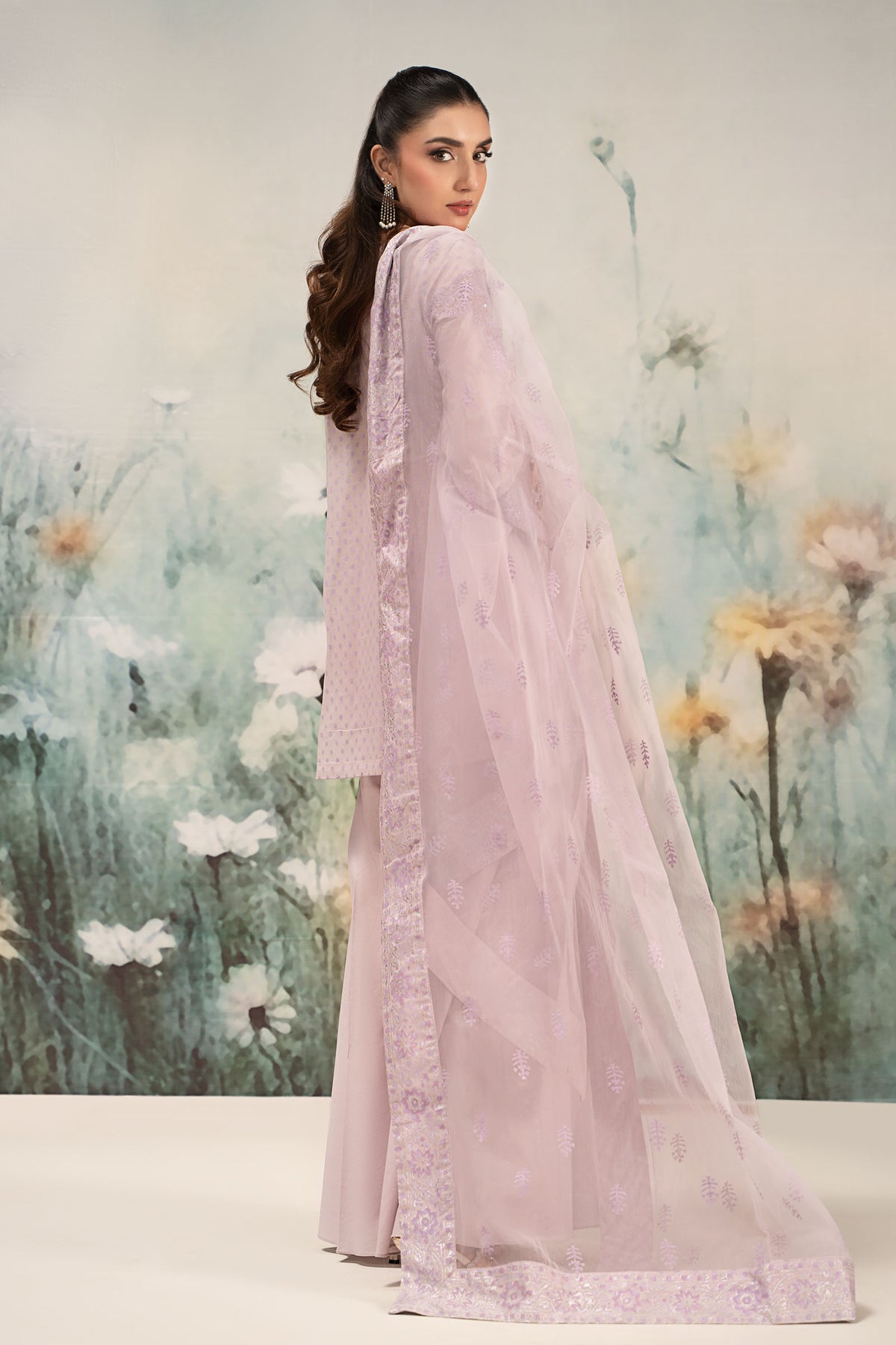 Maria B | Casual Pret 25 | DW-EF25-99 S Lilac Lawn