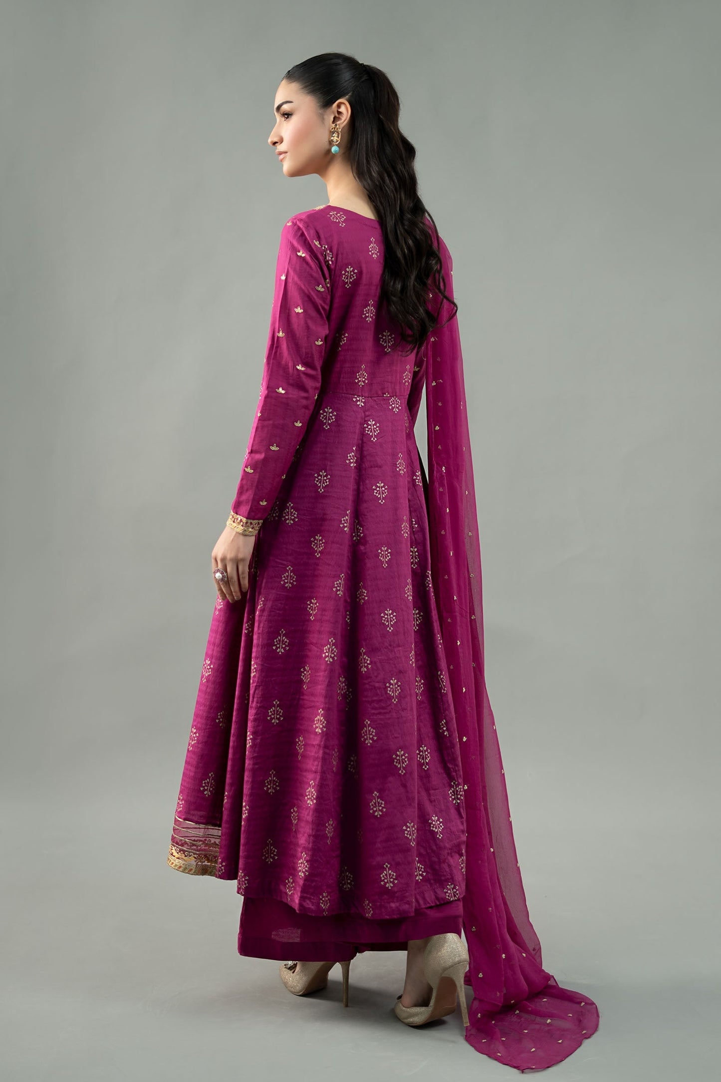 Maira B | Ready to Wear | DW-EF21-04R1 XL Maroon