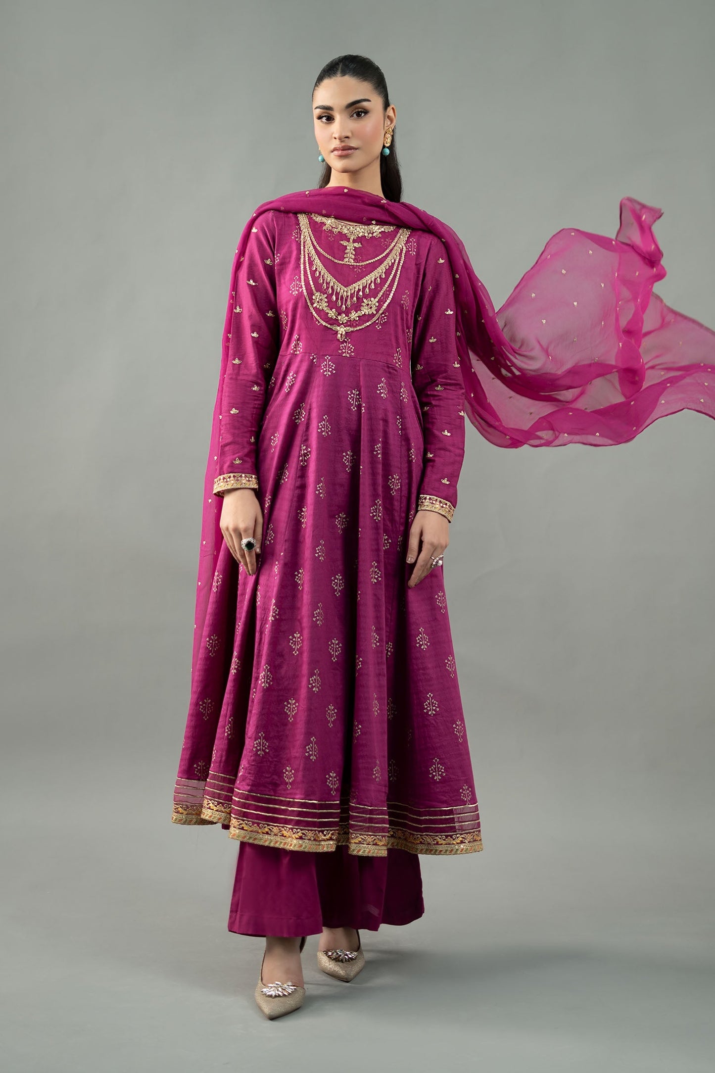 Maira B | Ready to Wear | DW-EF21-04R1 XS Maroon