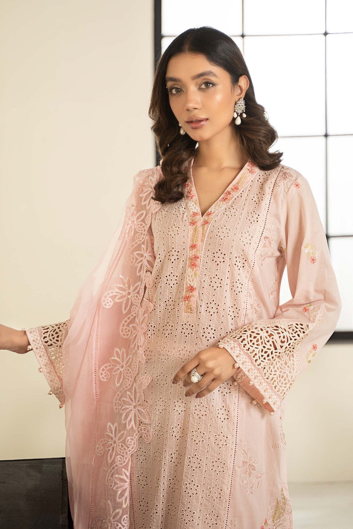 Maria B | Casual Pret 2024 | DW-EF24-05A - Pakistani Designer Dress - by Maria B | Type: Casuals - 100% Original at Saira Sultan