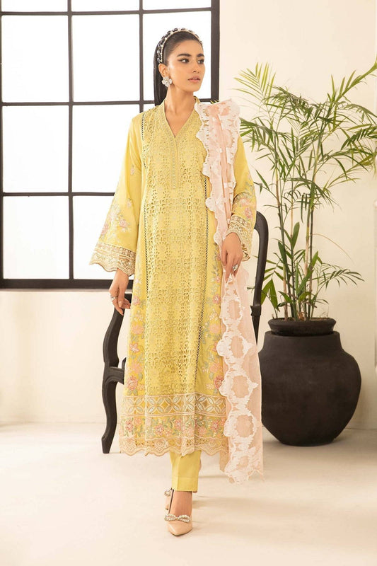Maria B | Casual Pret 2024 | DW-EF24-33A - Pakistani Designer Dress - by Maria B | Type: Casuals - 100% Original at Saira Sultan