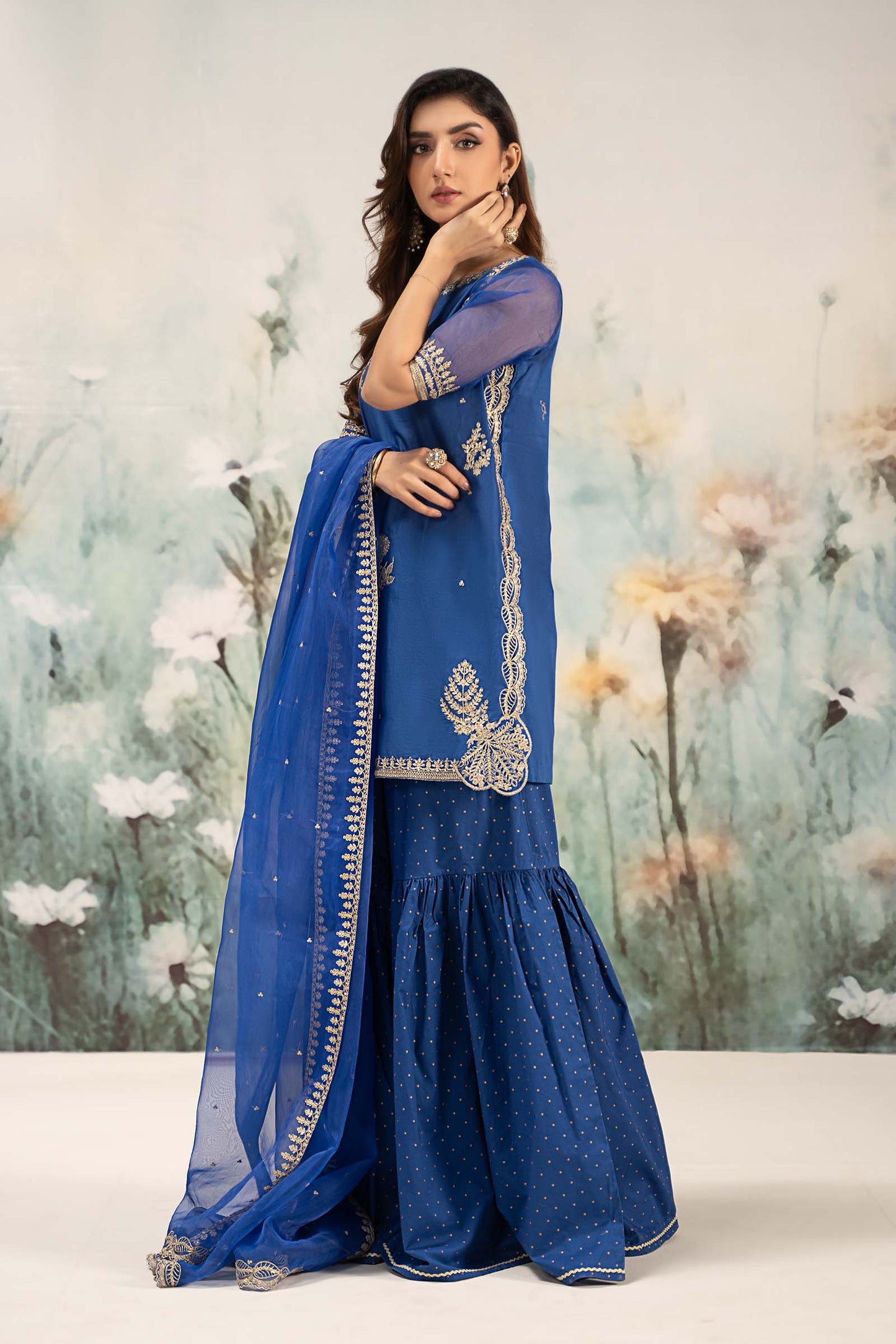 Maira B | Ready to Wear | DW-EF25-102 XL Blue