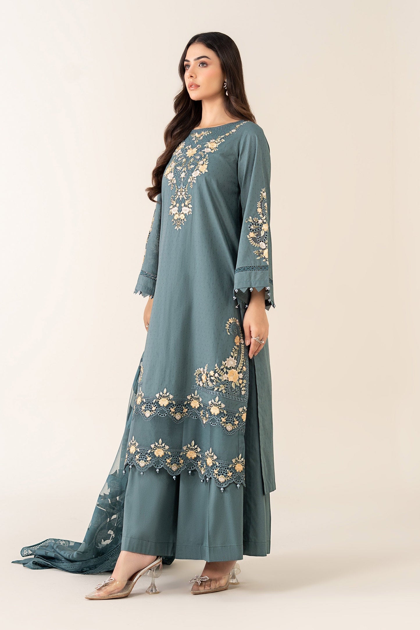 Maria B | Pre Fall 25 | Dobby Suit 15