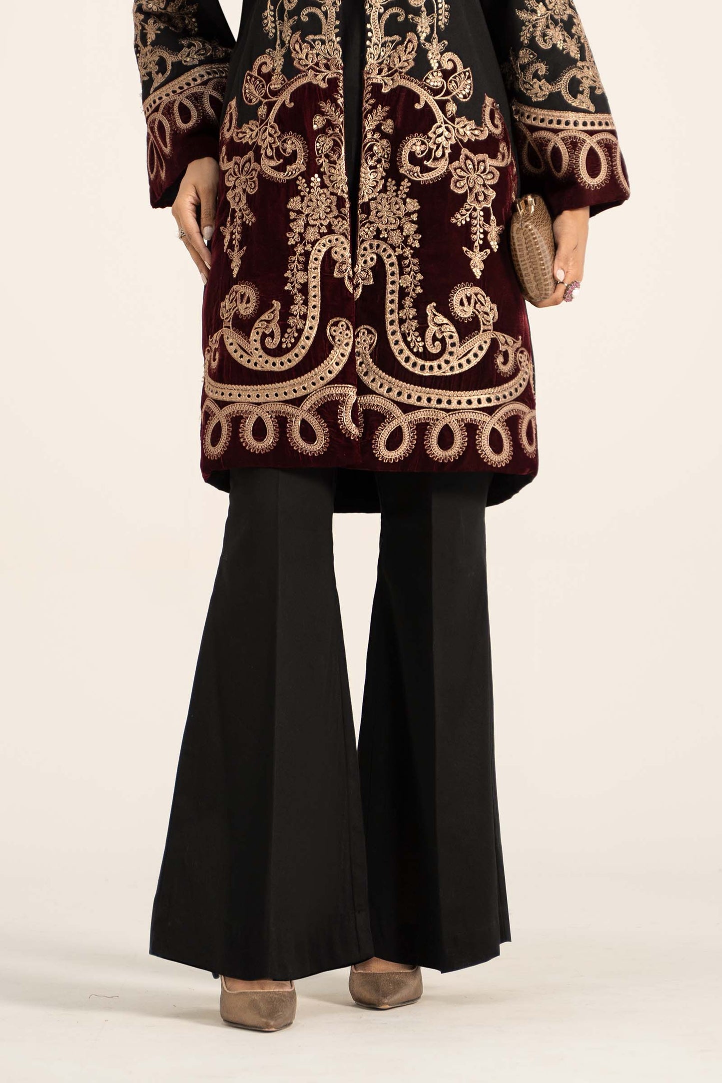 Maira B | Ready to Wear | DW-W24-113 XL Maroon