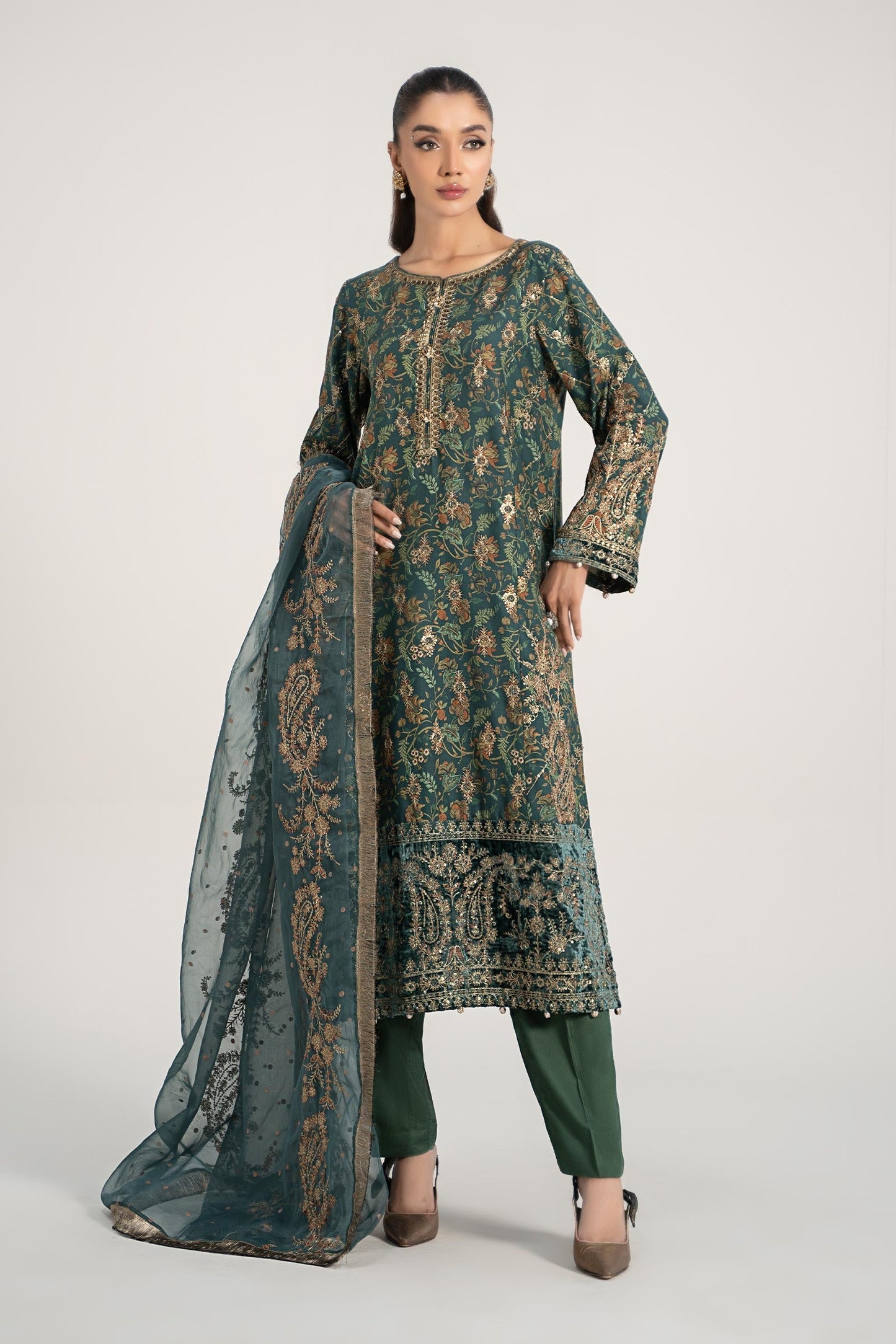 Maira B | Ready to Wear | DW-W24-153 XS Green