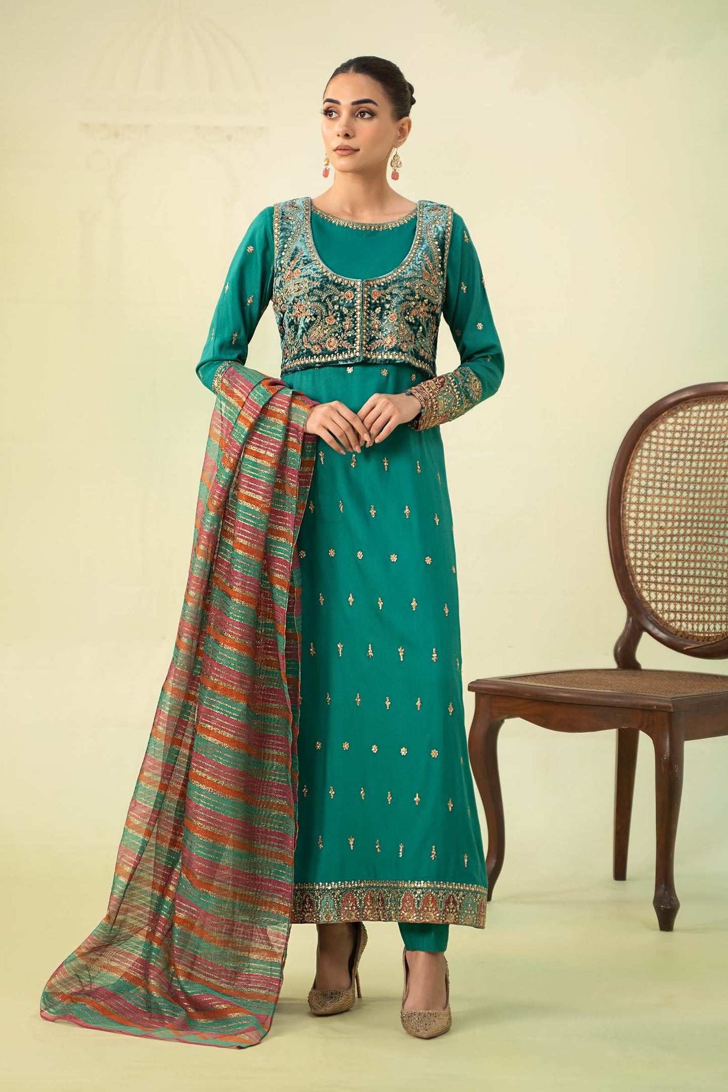 Maira B | Ready to Wear | DW-W24-67 XS Green