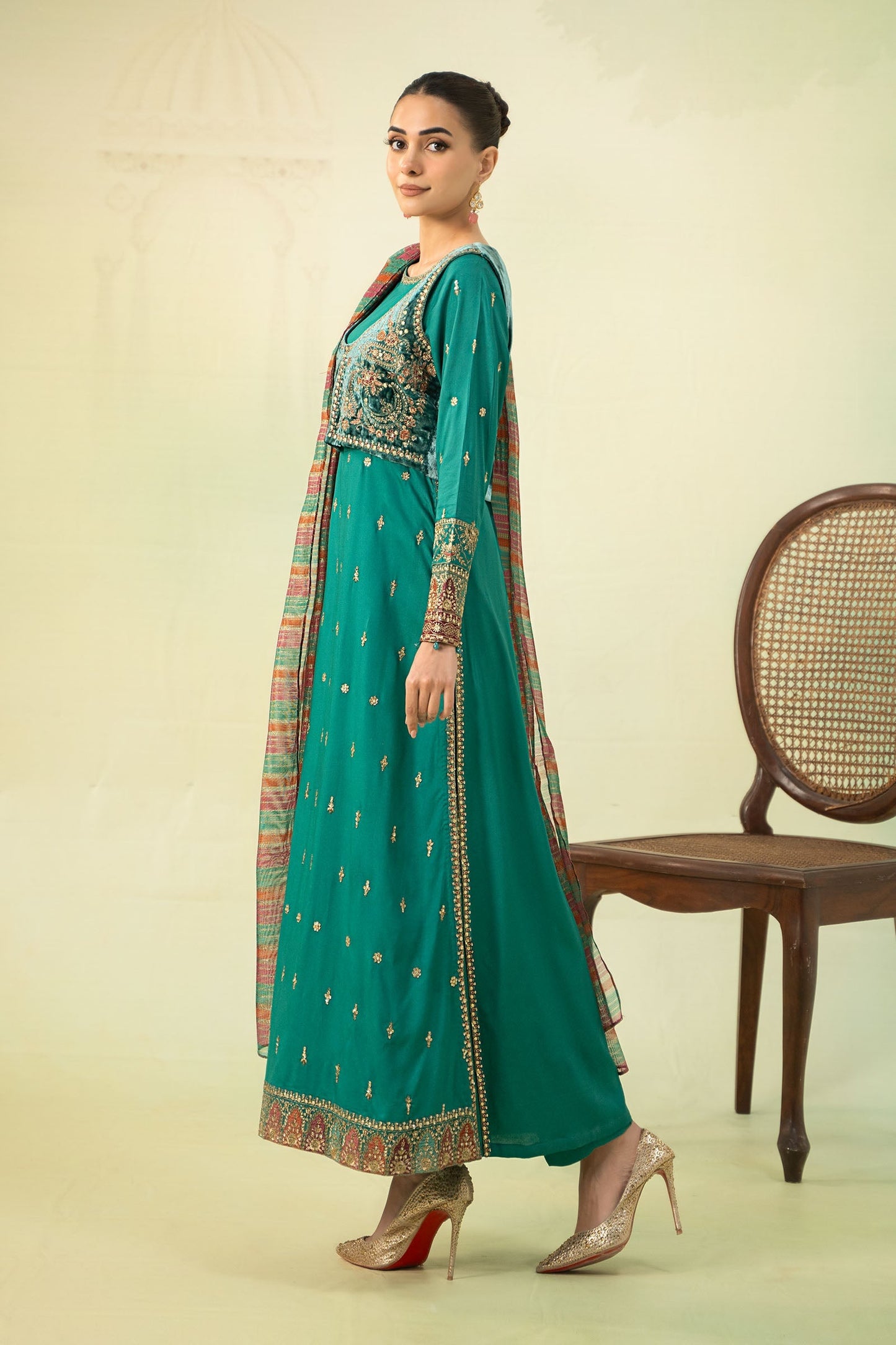 Maira B | Ready to Wear | DW-W24-67 XL Green