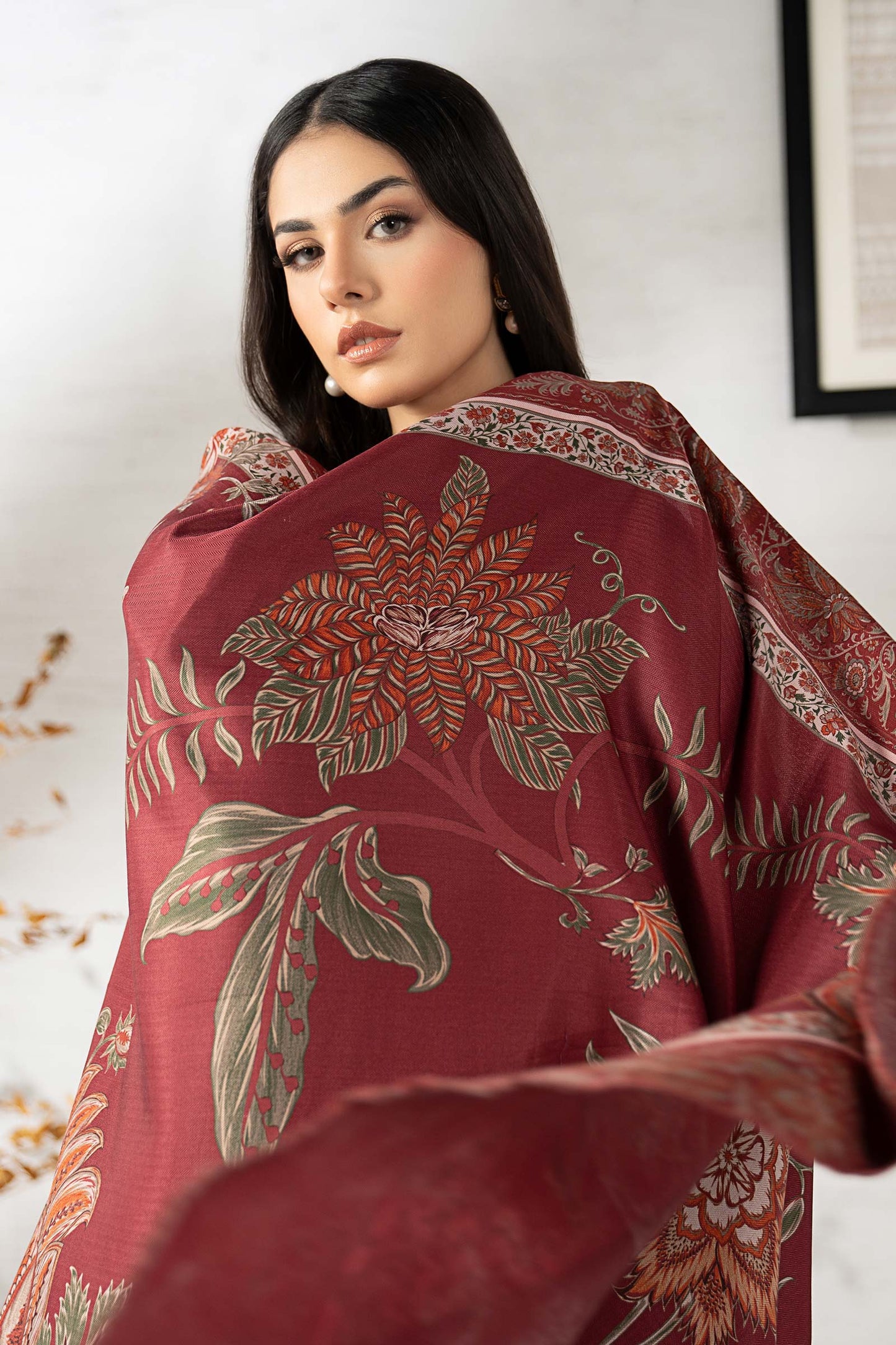 Maria B | Pre fall Dresses | DW-W25-06 M - Pakistani Designer Dress - by Maria B - Type : Ladies Clothes - 100% Original at Saira Sultan