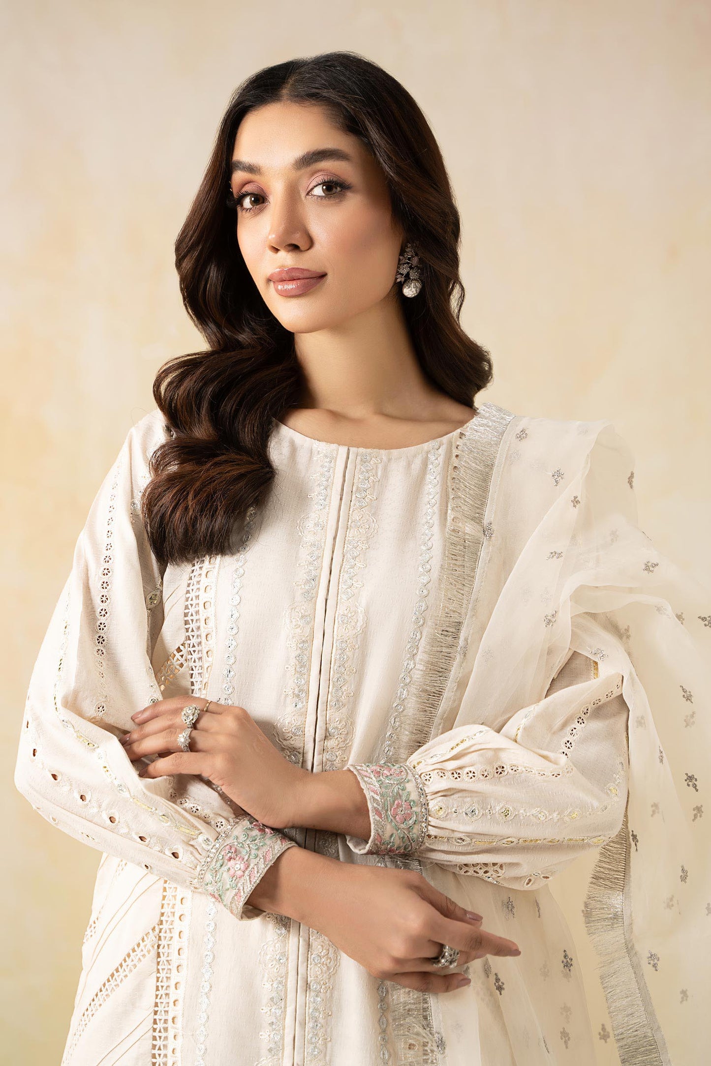 Maira B | Ready to Wear | DW-EF25-28 S White