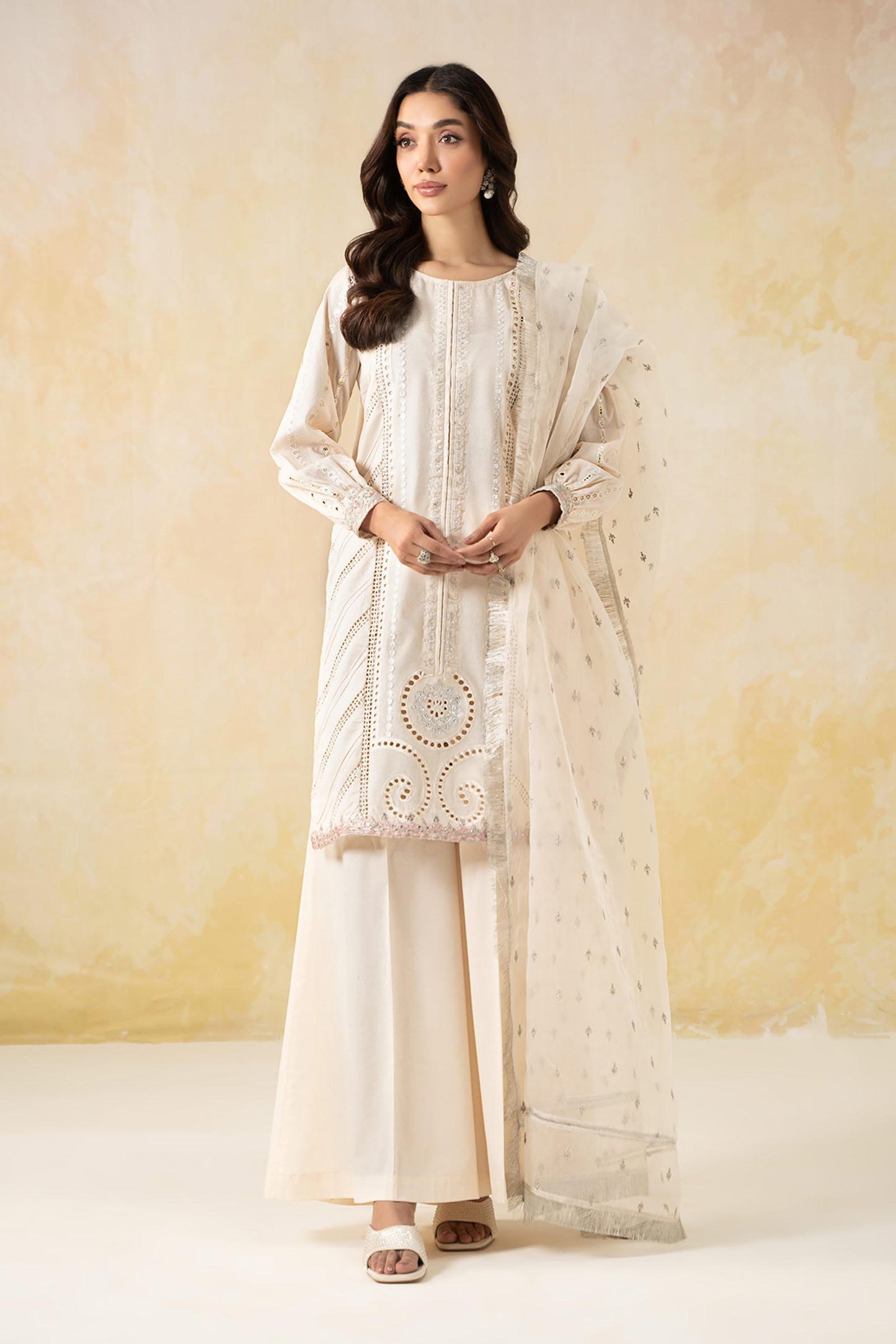 Maira B | Ready to Wear | DW-EF25-28 XS White