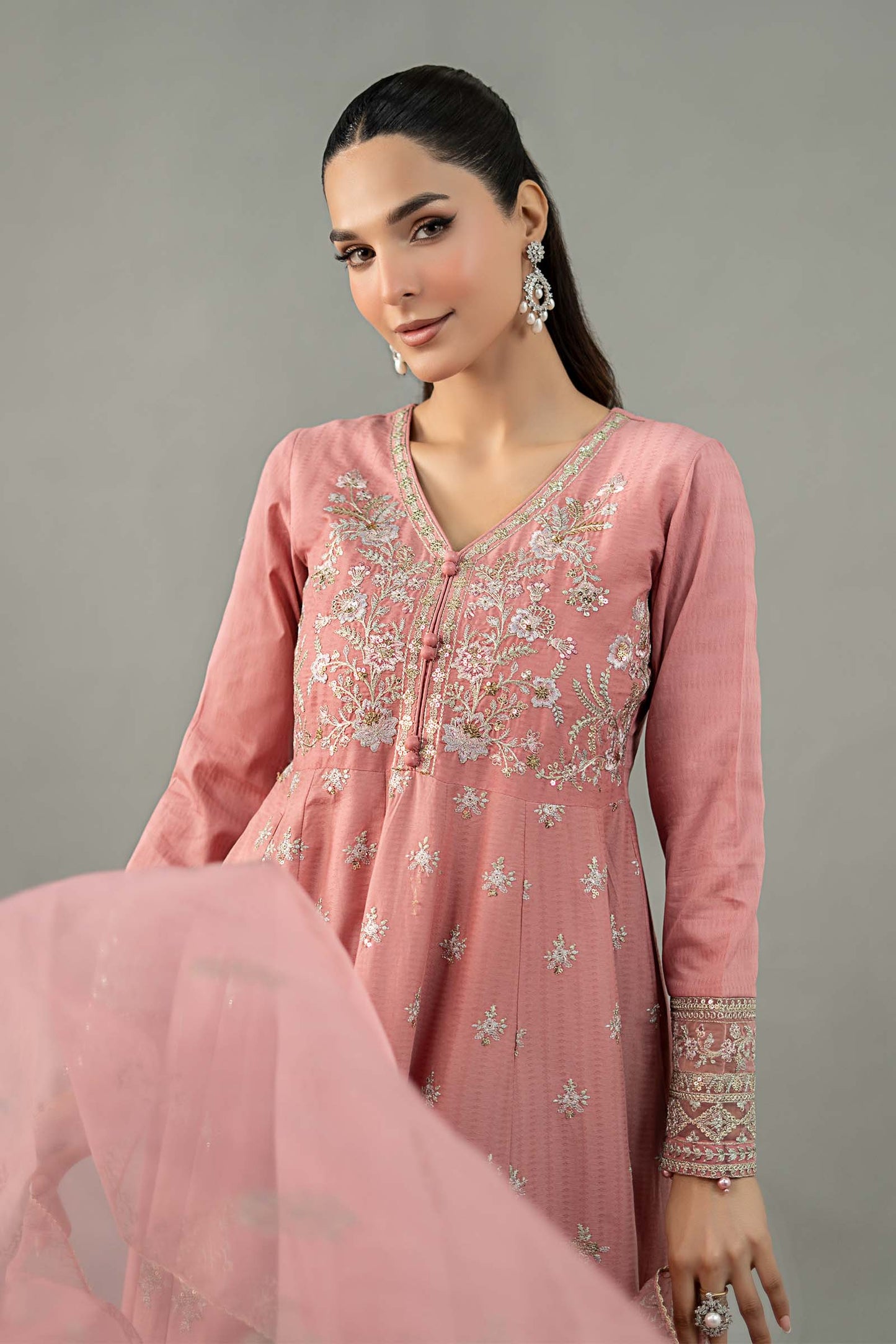 Maira B | Ready to Wear | DW-EF25-76 S Pink