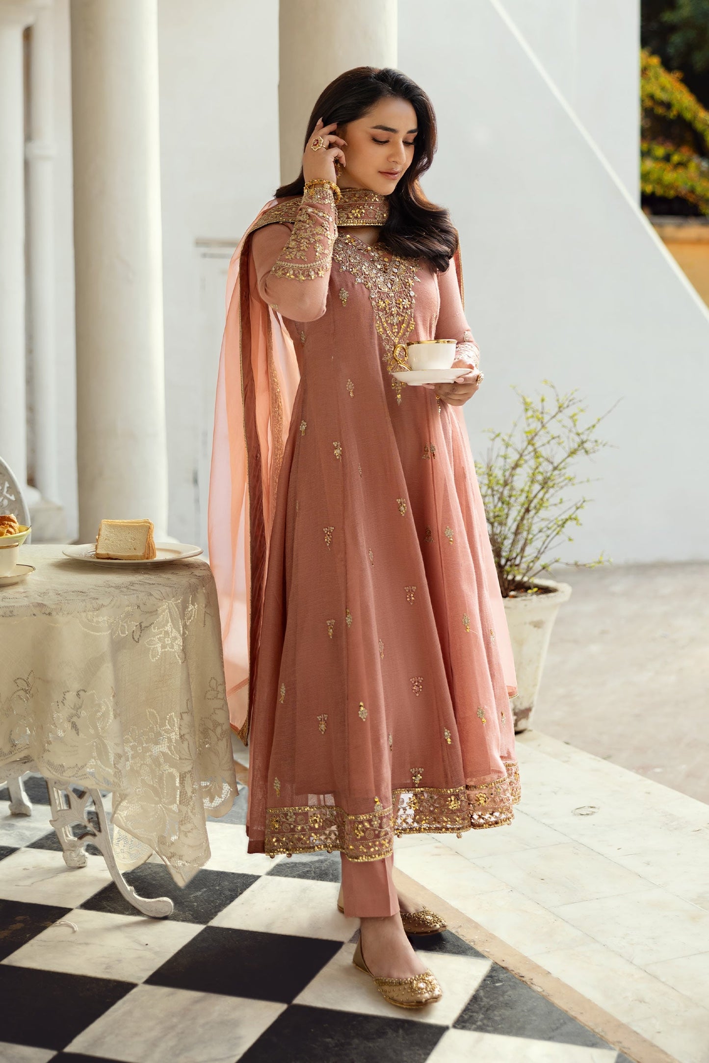 Maira B | Ready to Wear | DW-EF25-88 M Pink