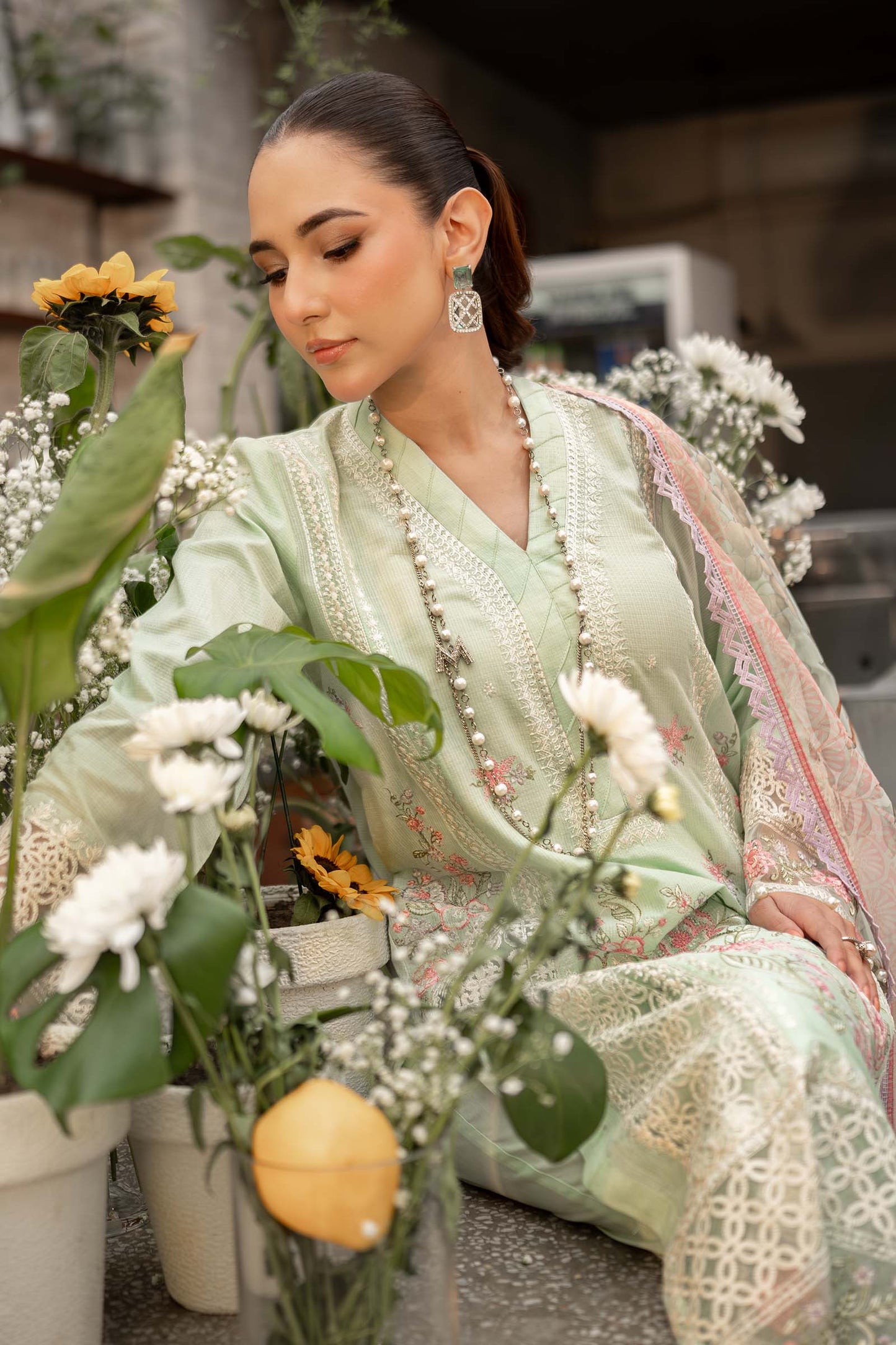 Maira B | Ready to Wear | DW-EF25-151 XL Ferozi