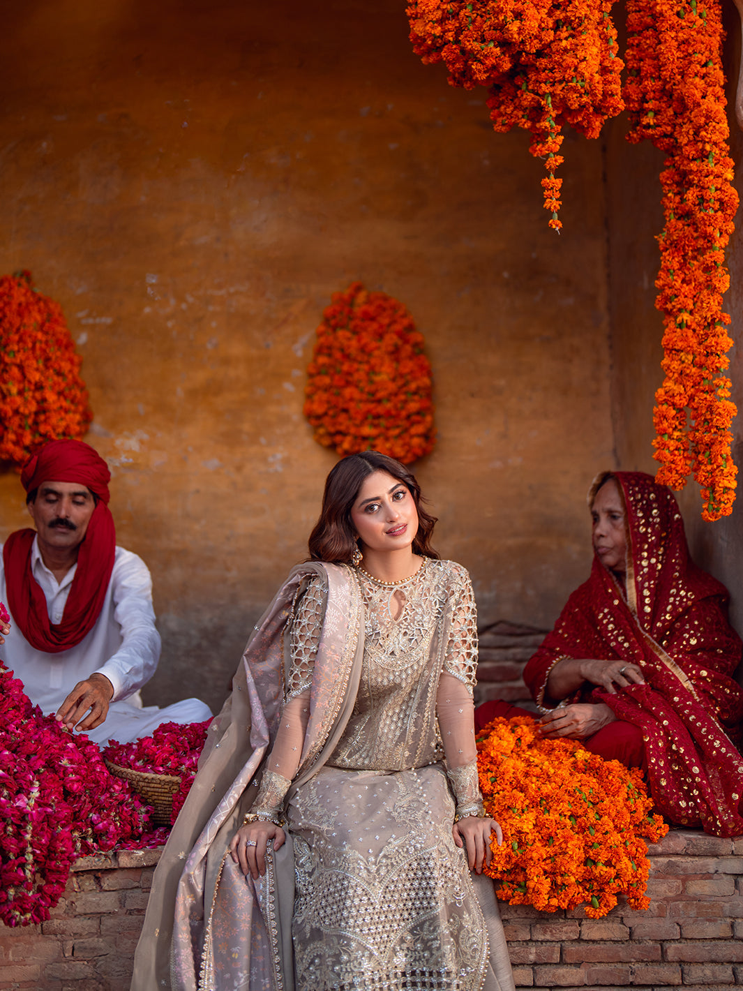 Bin Ilyas | Sona Gachi Luxury Formals | D-601 - Pakistani Designer Dress - by Bin Ilyas - Type : Ladies Clothes - 100% Original at Saira Sultan