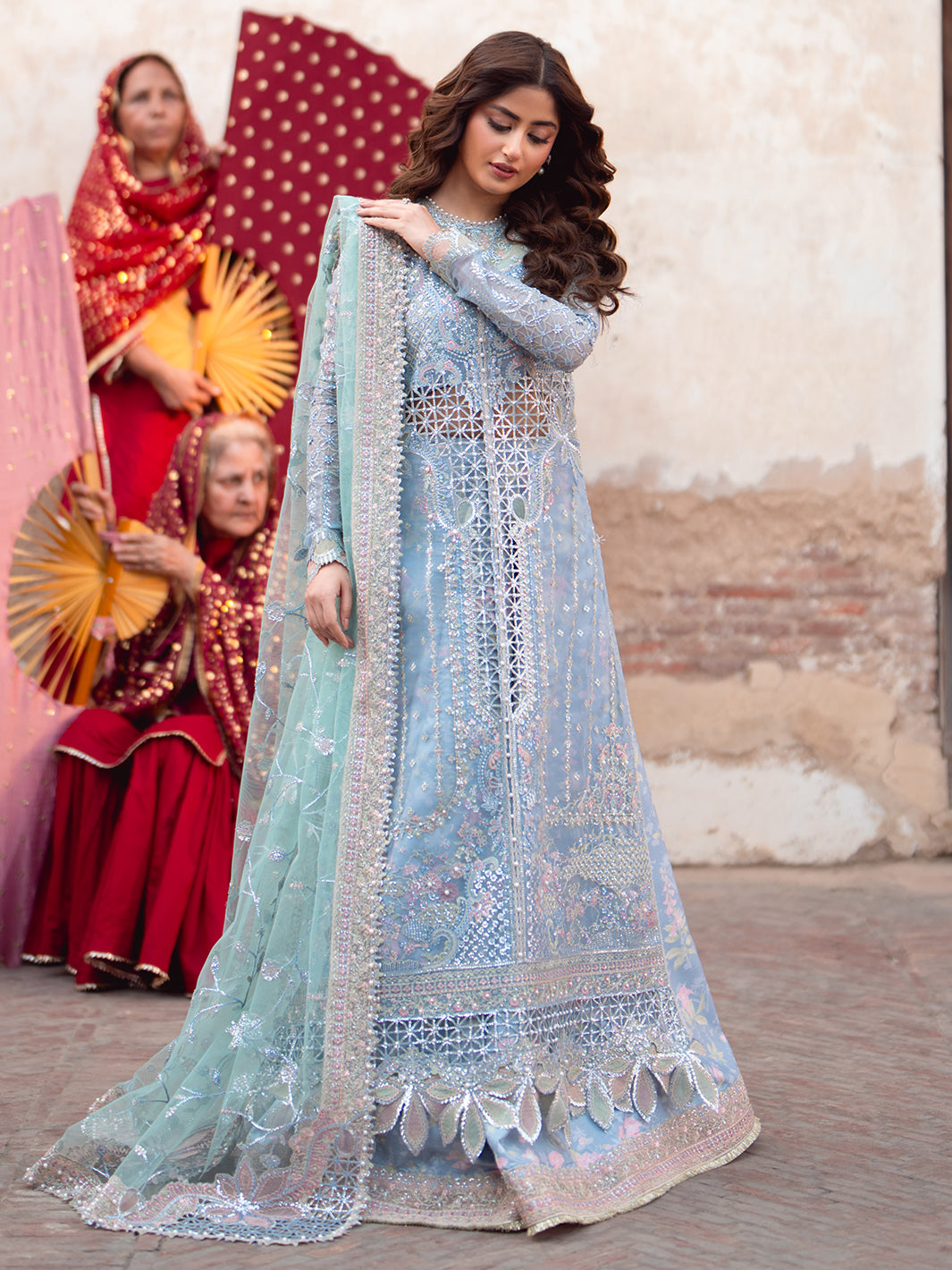 Bin Ilyas | Sona Gachi Luxury Formals | D-602 - Pakistani Designer Dress - by Bin Ilyas - Type : Ladies Clothes - 100% Original at Saira Sultan